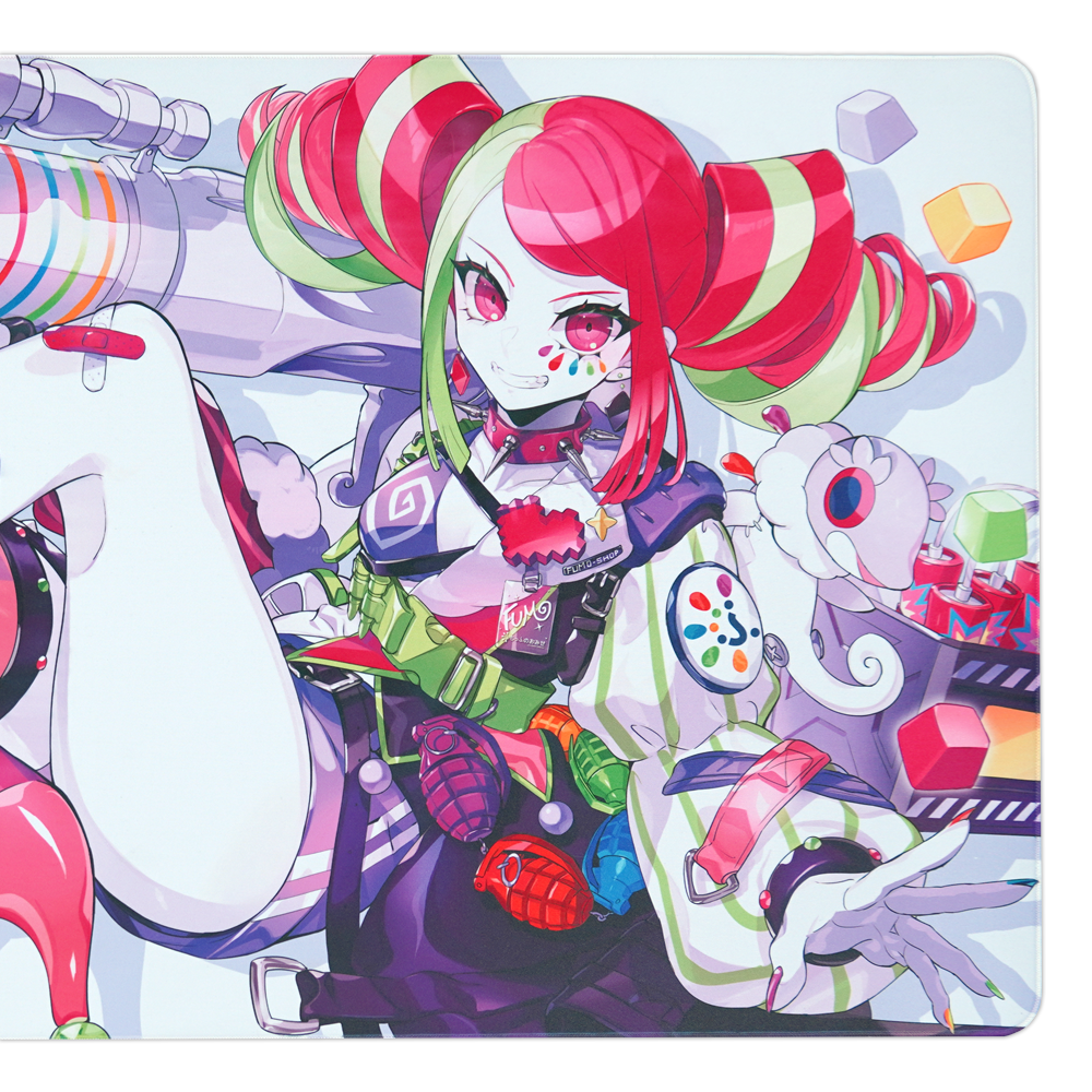 【限定受注生産】ふもコレ x Gamesense Radar 4mm Mousepad ふもっふのおみせオリジナルキャラクター
