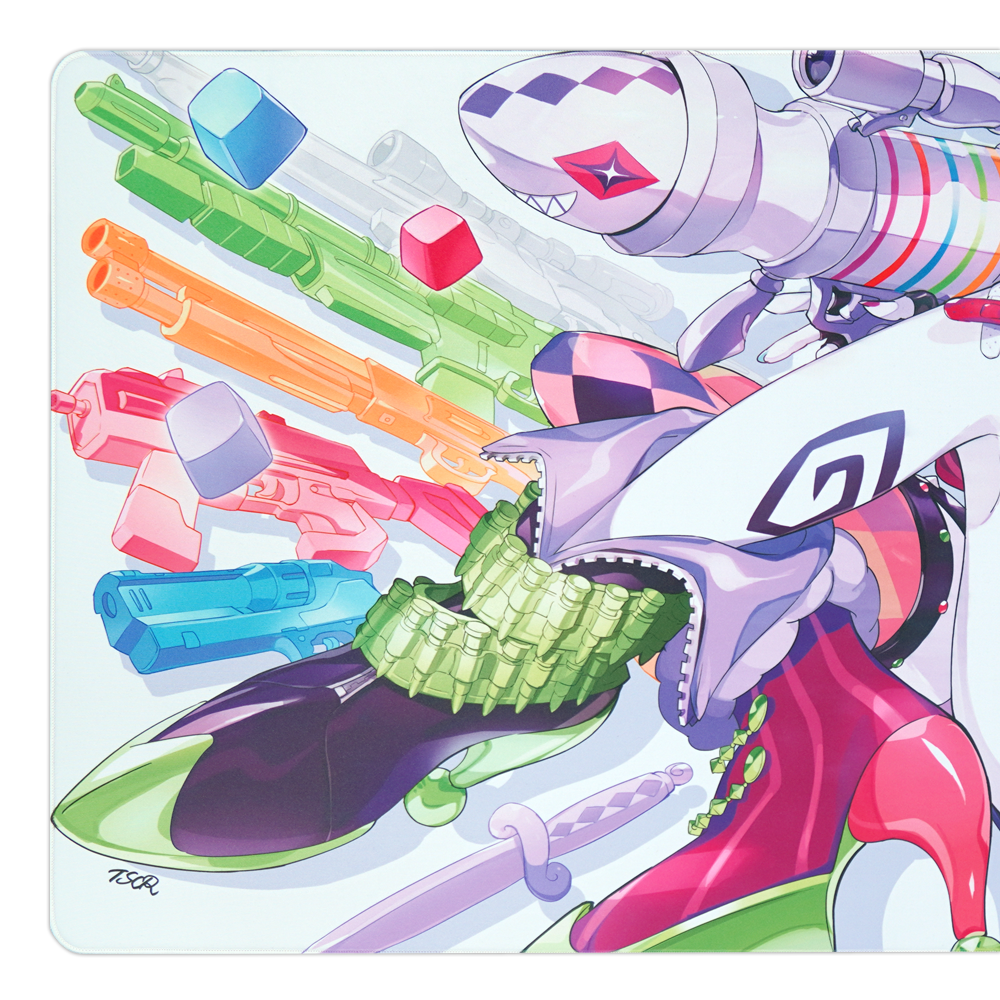 【限定受注生産】ふもコレ x Gamesense Radar 4mm Mousepad ふもっふのおみせオリジナルキャラクター