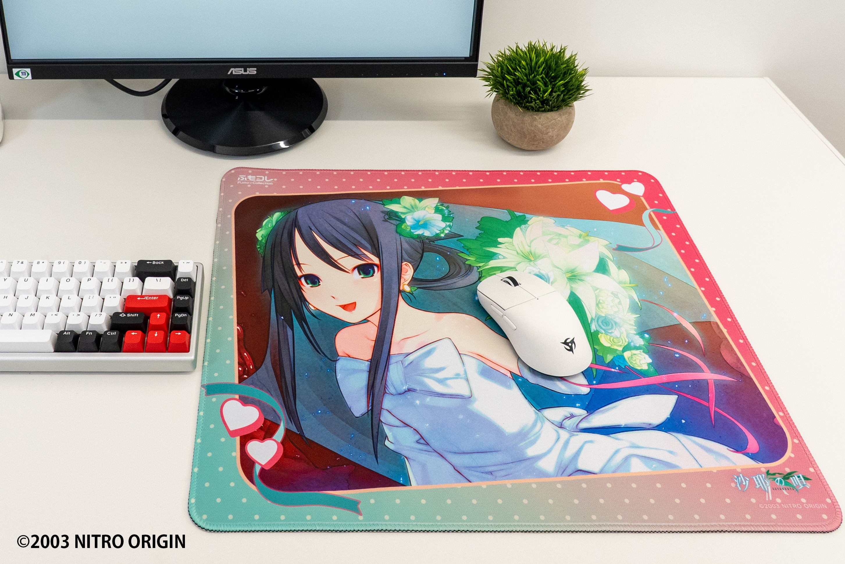 沙耶の唄 × ふもコレ ゲーミングマウスパッド Odin Gaming XL