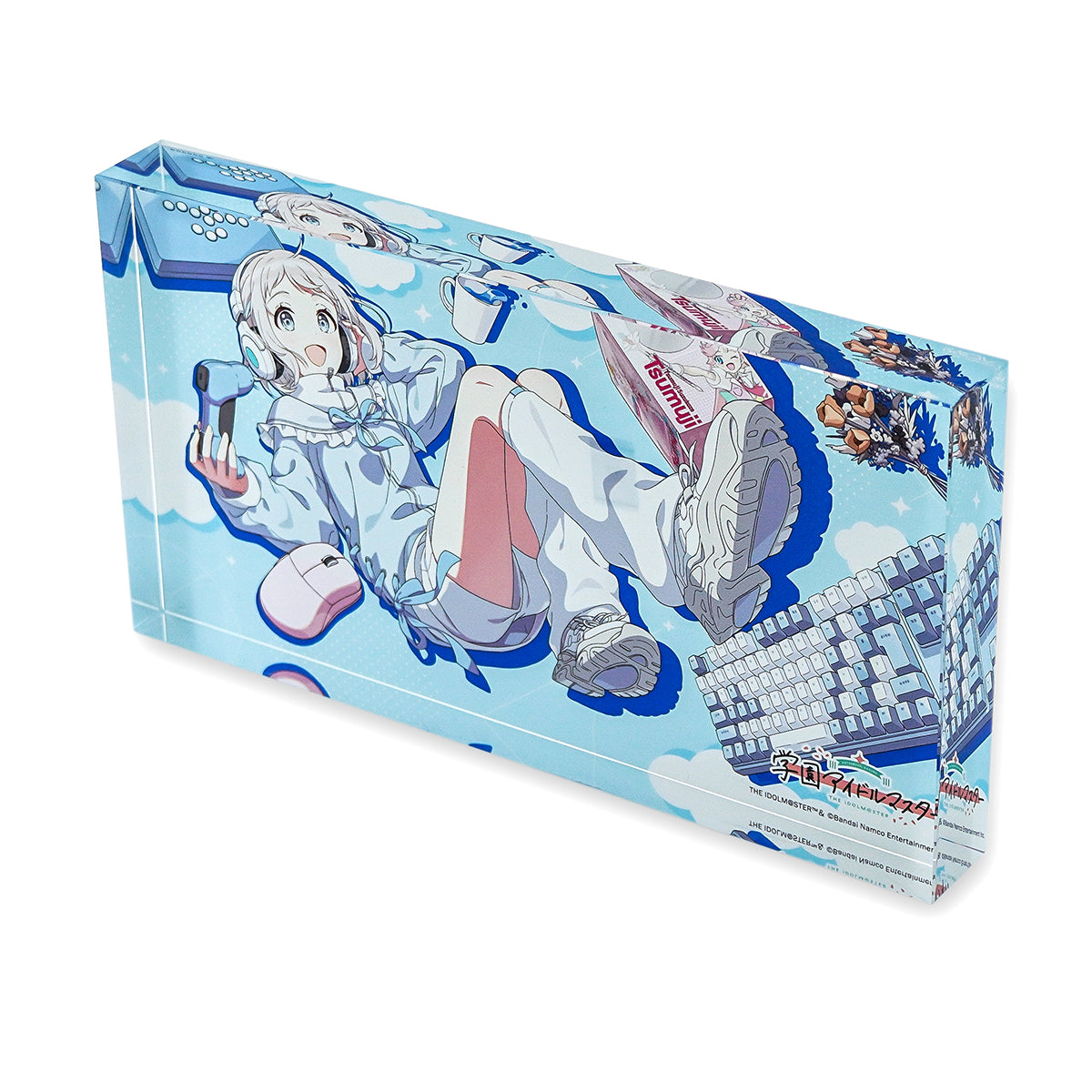 FumoColle x Gakuen Idolmaster Acrylic Block with LED Stand Katsuragi Lilya