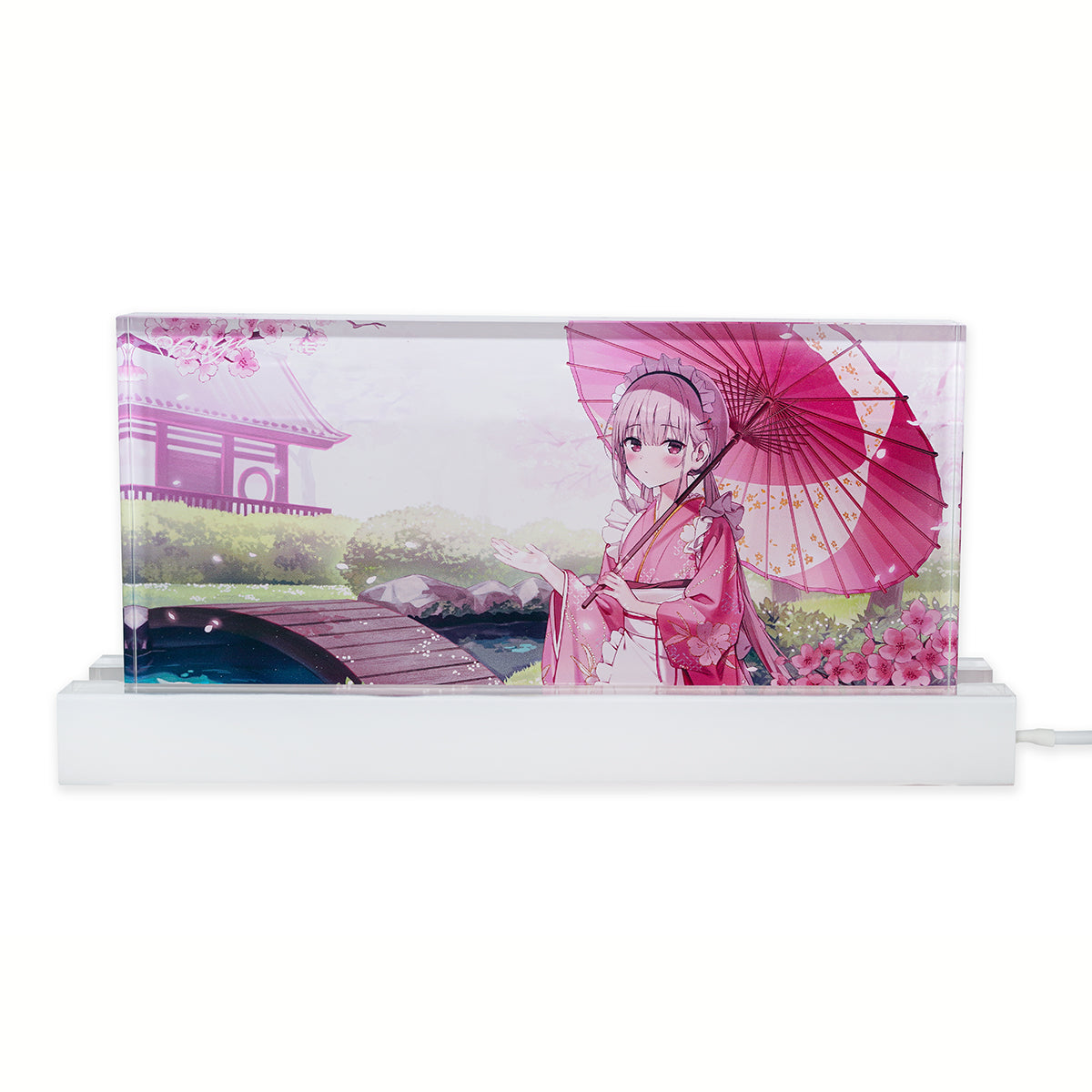 ふもコレSeasons × らんぐ LEDスタンド付きアクリルブロック 25春