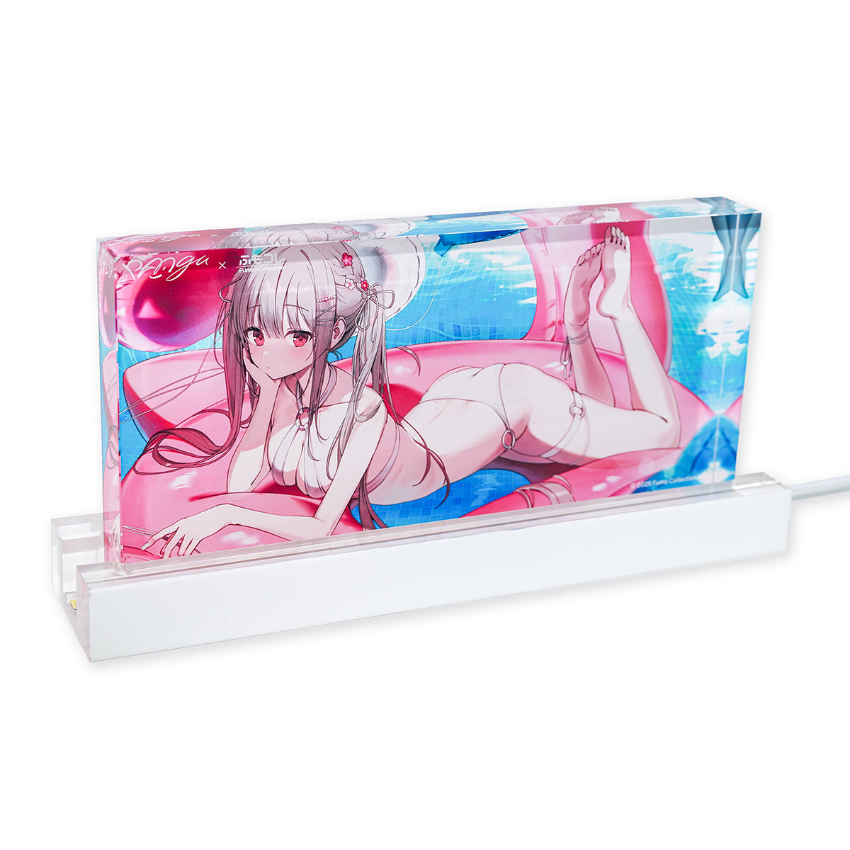 ふもコレSeasons × らんぐ LEDスタンド付きアクリルブロック 25夏