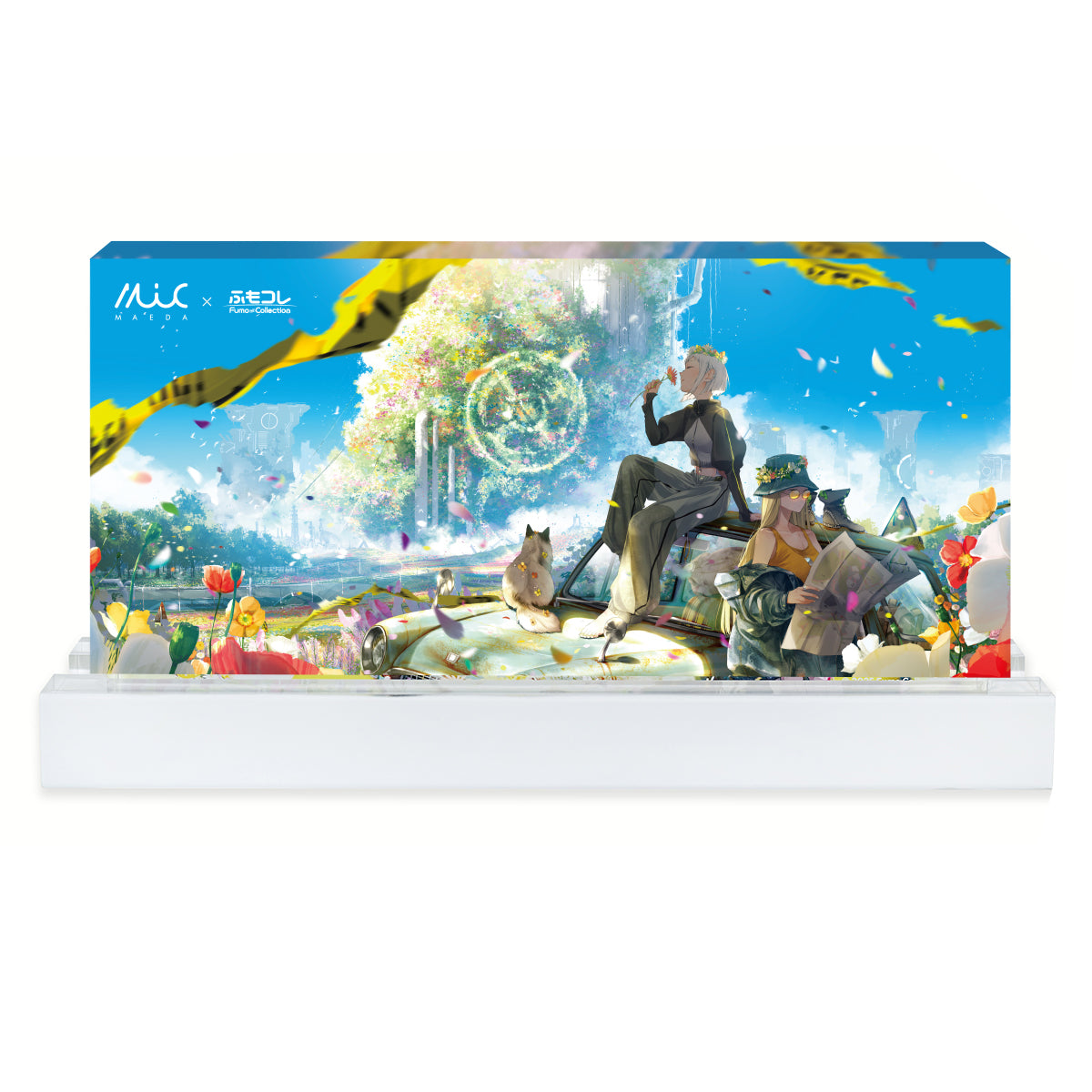 ふもコレSeasons × 前田ミック LEDスタンド付きアクリルブロック 25春