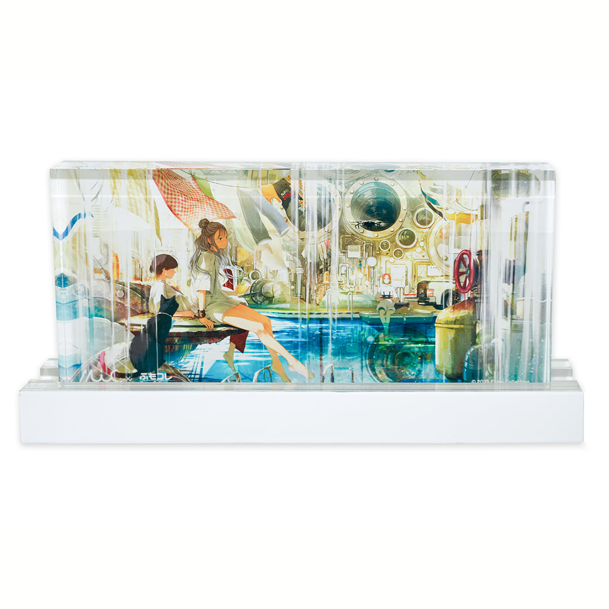 ふもコレSeasons × 前田ミック LEDスタンド付きアクリルブロック 25夏