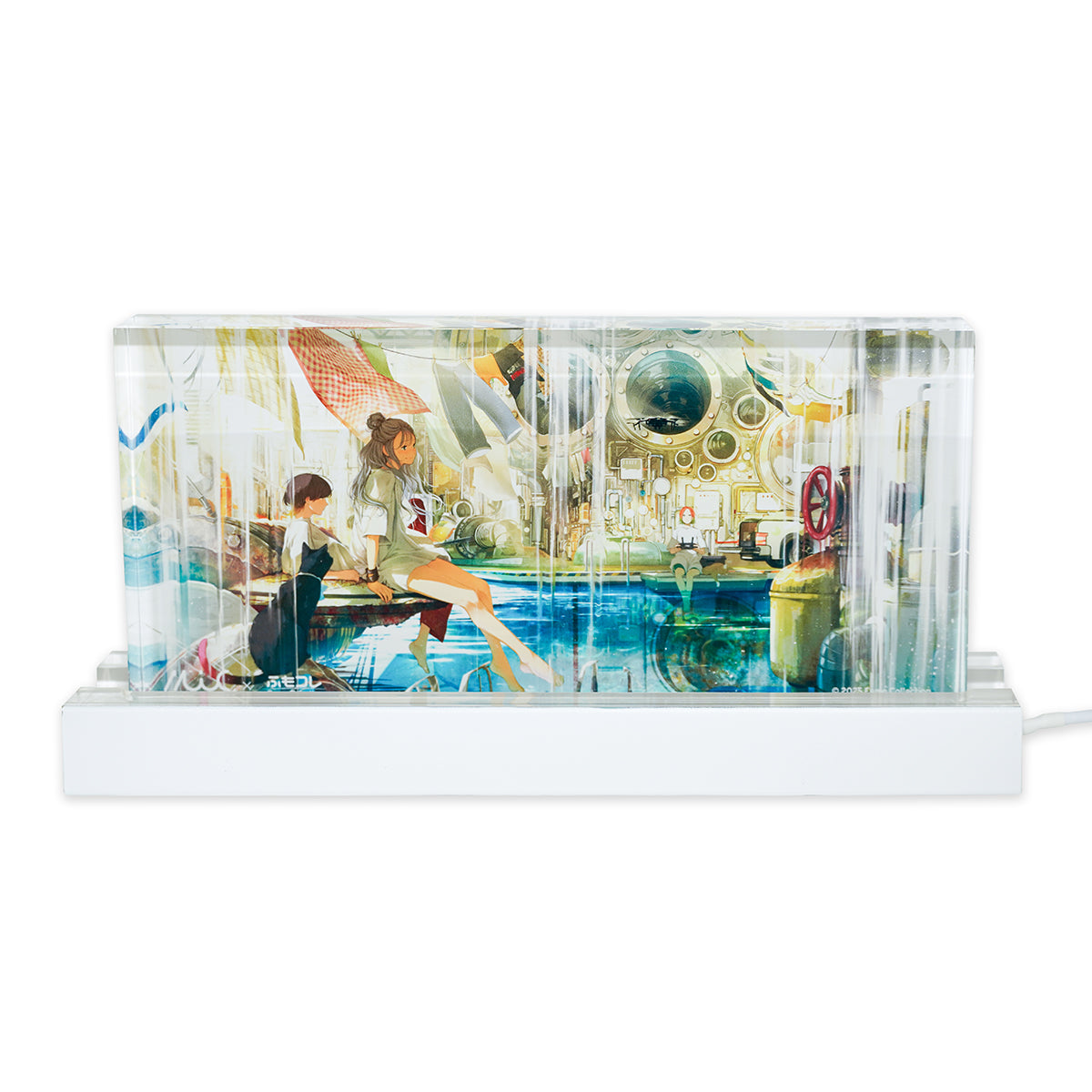 ふもコレSeasons × 前田ミック LEDスタンド付きアクリルブロック 25夏