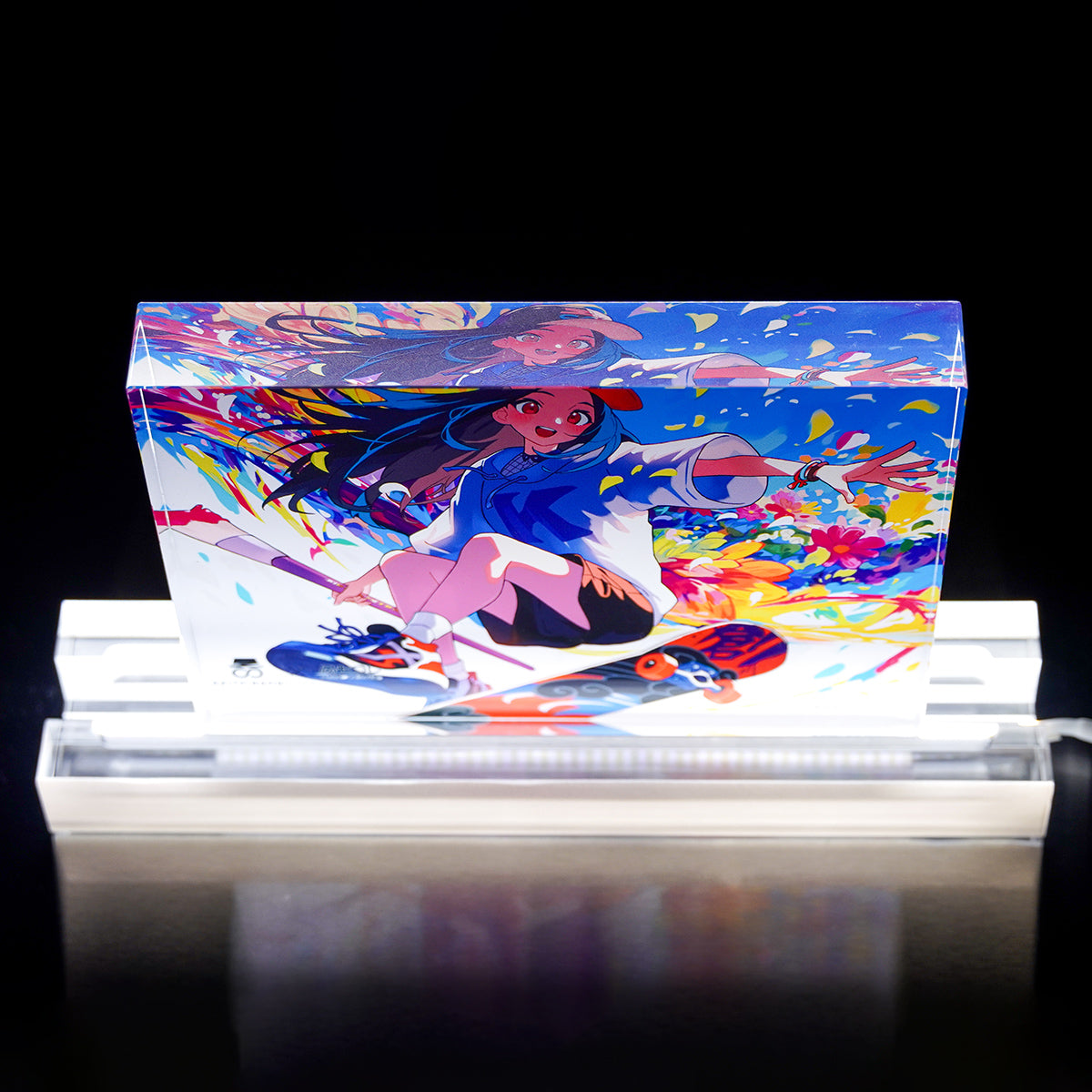 ふもコレSeasons × さいとうなおき LEDスタンド付きアクリルブロック 25春