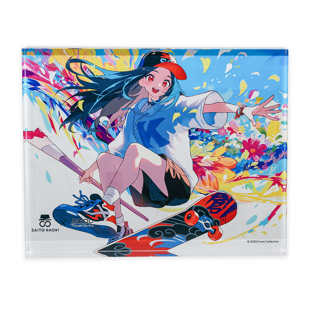 ふもコレSeasons × さいとうなおき LEDスタンド付きアクリルブロック 25春