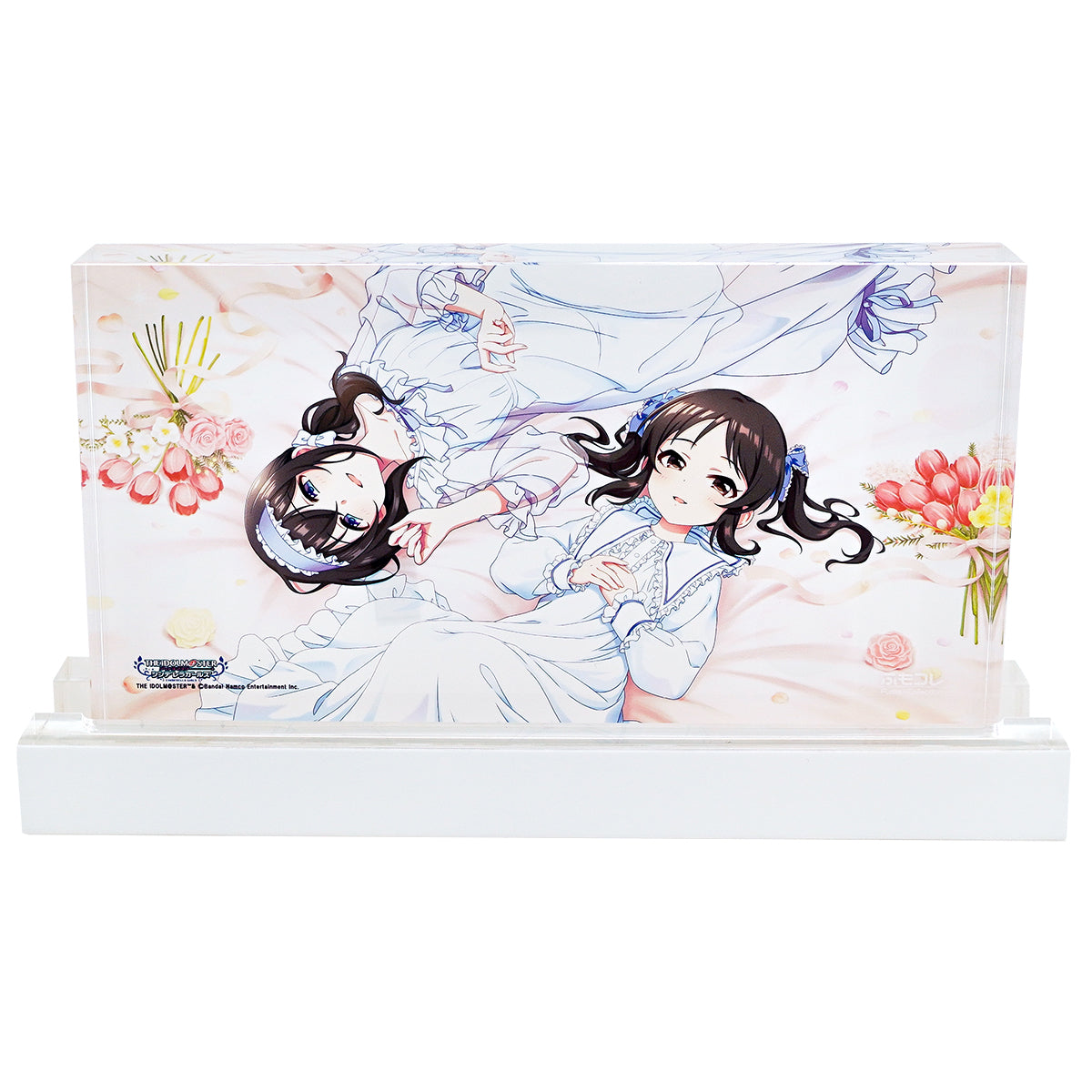 ふもコレ × アイドルマスター シンデレラガールズ LEDスタンド付きアクリルブロック 鷺沢文香&橘ありす