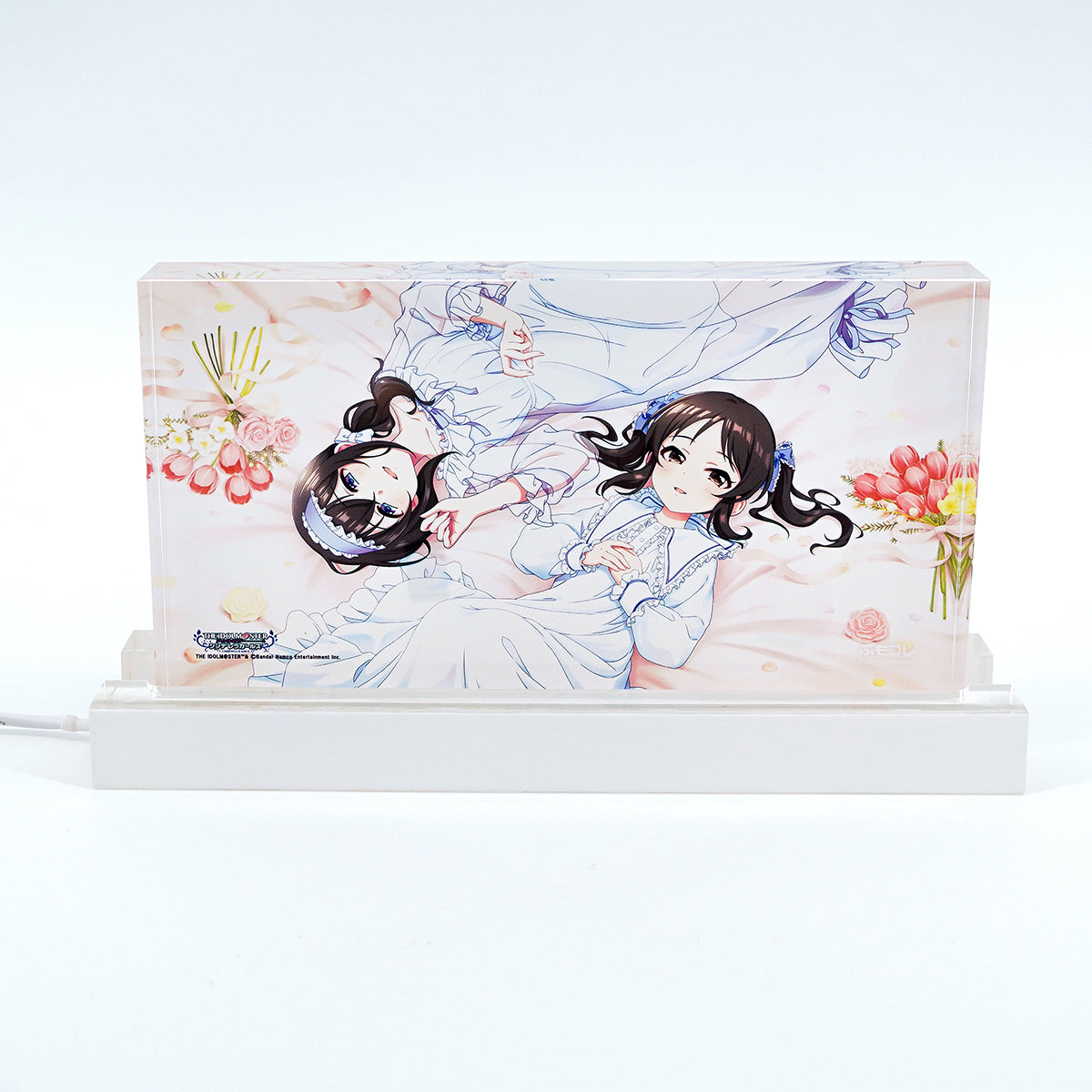 ふもコレ × アイドルマスター シンデレラガールズ LEDスタンド付きアクリルブロック 鷺沢文香&橘ありす