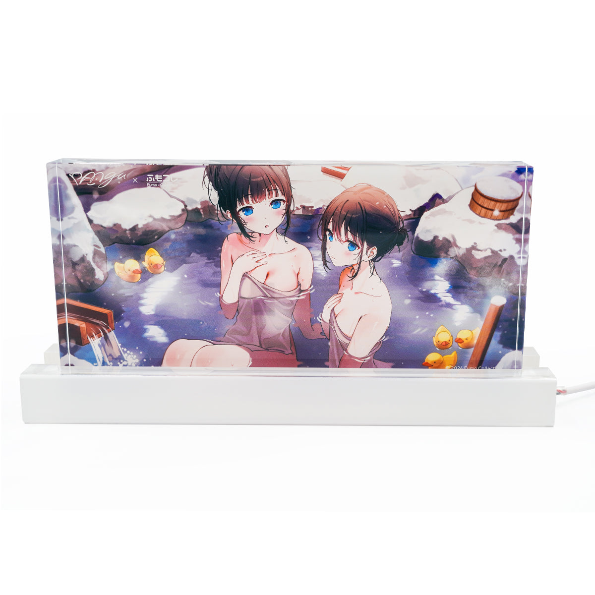 ふもコレSEASONS × らんぐ LEDスタンド付きアクリルブロック 24冬