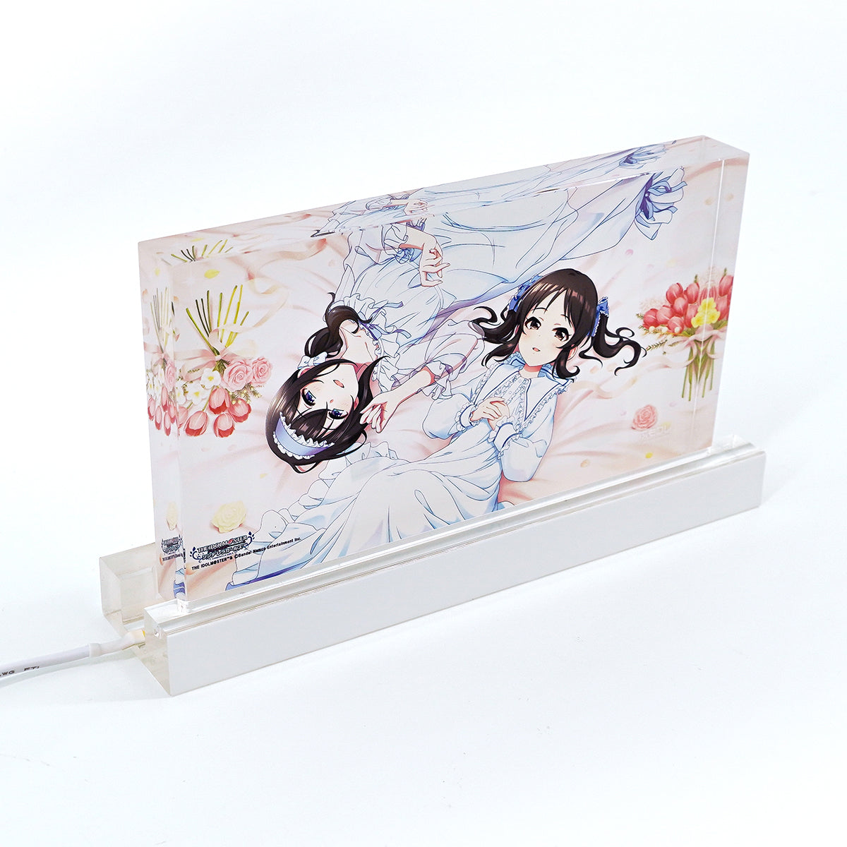 ふもコレ × アイドルマスター シンデレラガールズ LEDスタンド付きアクリルブロック 鷺沢文香&橘ありす