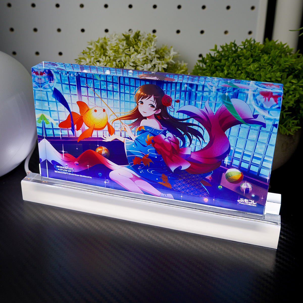ふもコレ × アイドルマスター シンデレラガールズ LEDスタンド付きアクリルブロック 新田美波
