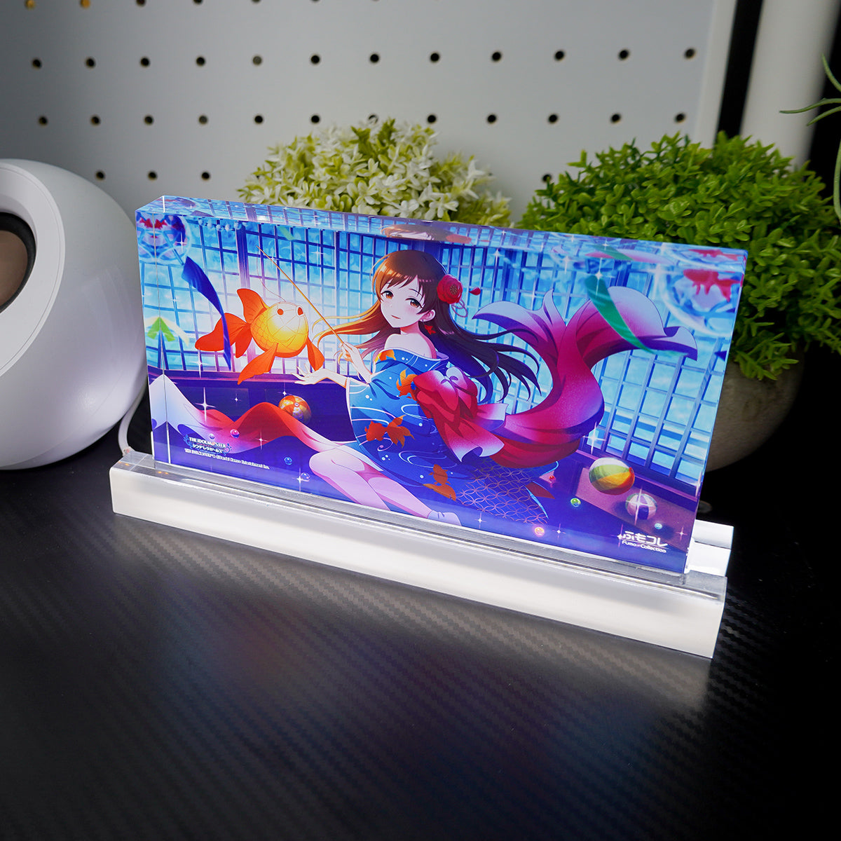 ふもコレ × アイドルマスター シンデレラガールズ LEDスタンド付きアクリルブロック 新田美波