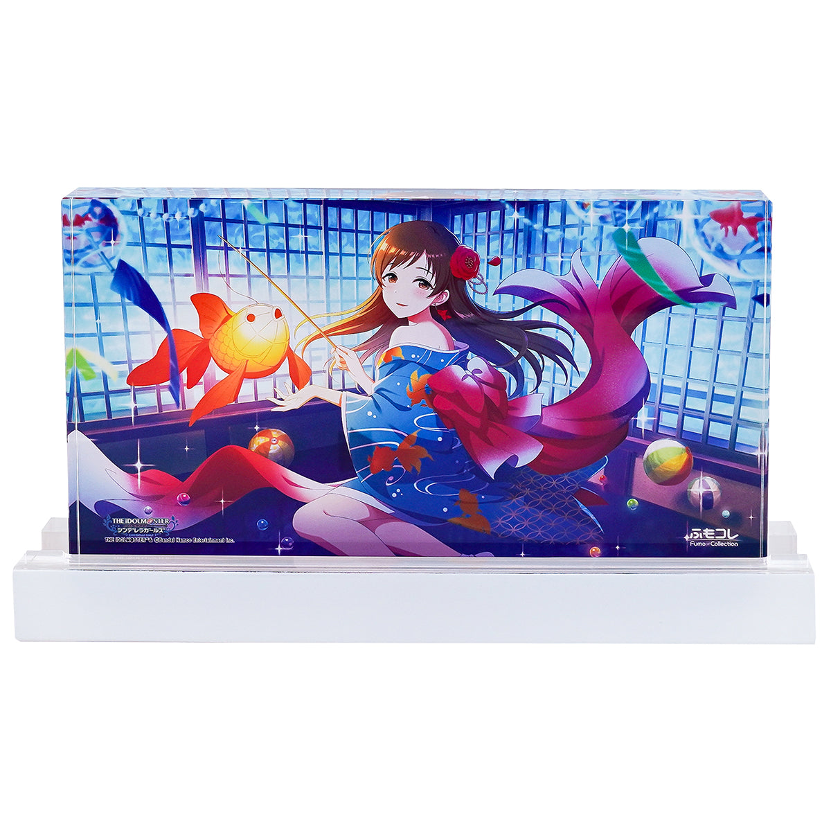 ふもコレ × アイドルマスター シンデレラガールズ LEDスタンド付きアクリルブロック 新田美波