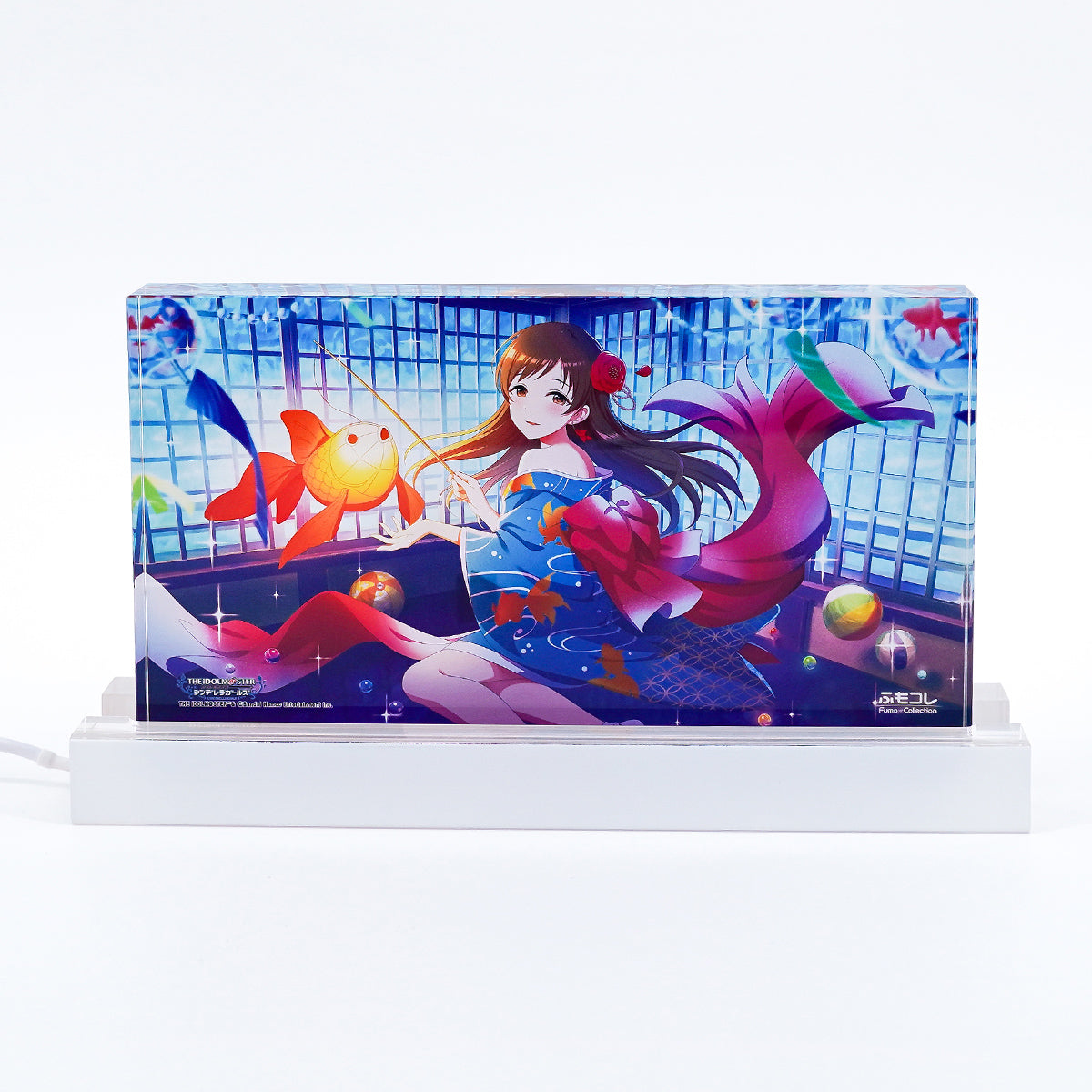 ふもコレ × アイドルマスター シンデレラガールズ LEDスタンド付きアクリルブロック 新田美波