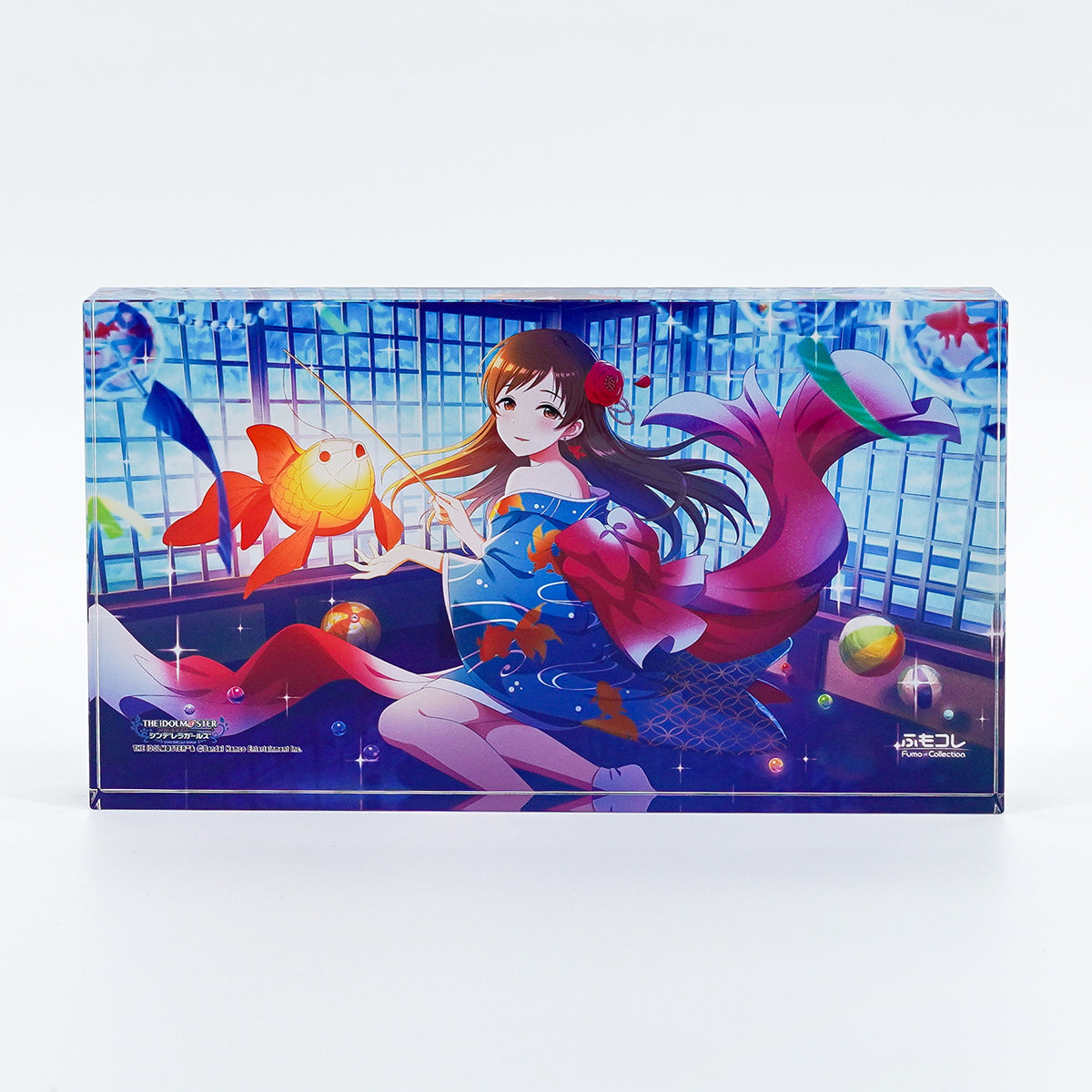 ふもコレ × アイドルマスター シンデレラガールズ LEDスタンド付きアクリルブロック 新田美波