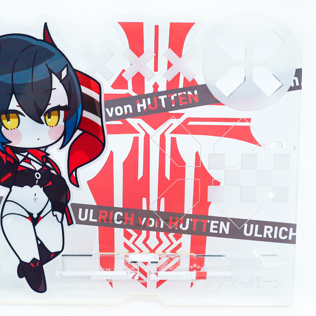 ふもコレ×アズールレーン アクリルマルチスタンド ウルリッヒ・フォン・フッテンモデル
