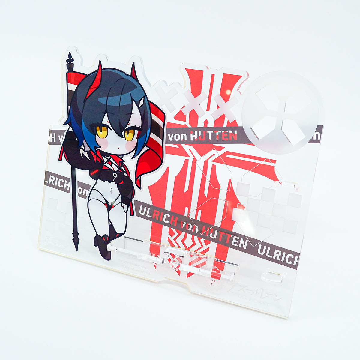 ふもコレ×アズールレーン アクリルマルチスタンド ウルリッヒ・フォン・フッテンモデル