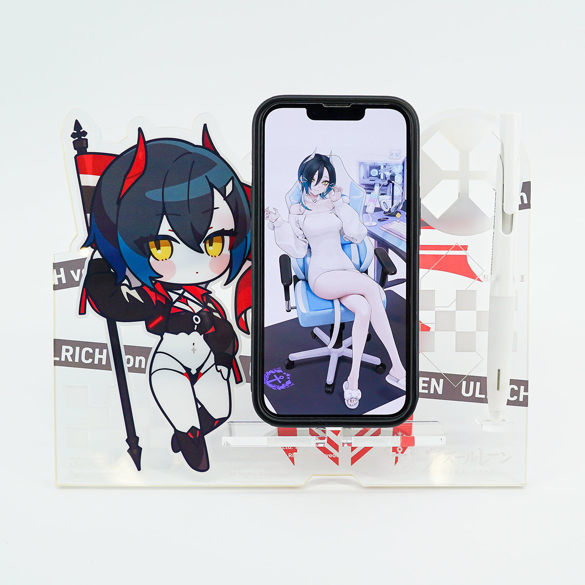 ふもコレ×アズールレーン アクリルマルチスタンド ウルリッヒ・フォン・フッテンモデル