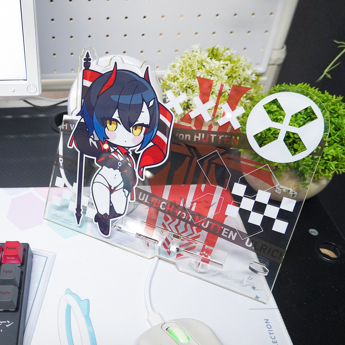 ふもコレ×アズールレーン アクリルマルチスタンド ウルリッヒ・フォン・フッテンモデル