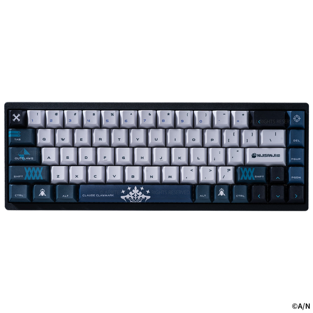 Arbiter Studio x NIJISANJI EN ARC 65 8K HE Gaming Keyboard CLAUDE CLAWMARK