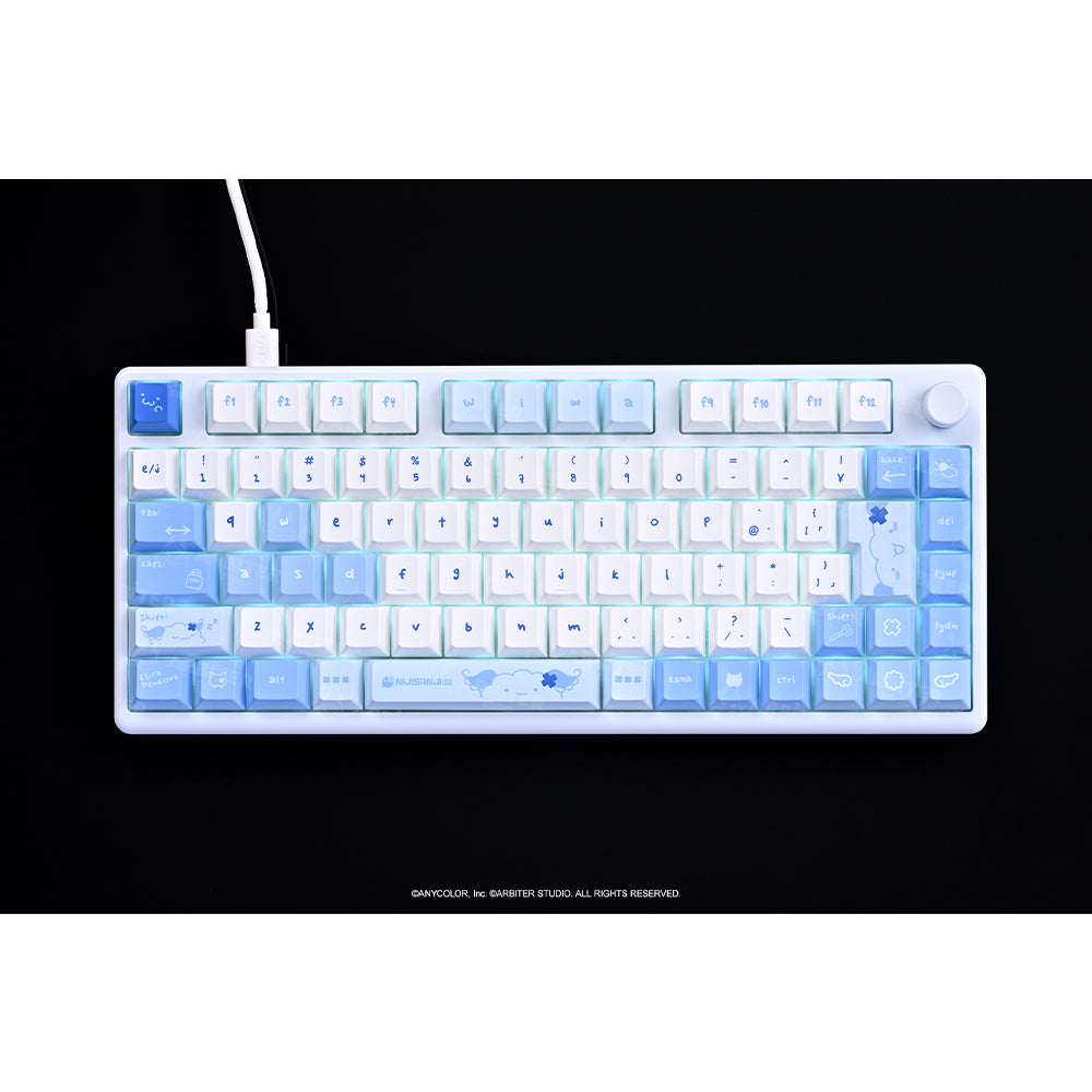 Arbiter Studio x NIJISANJI EN TENKO POLAR 75+ HE Gaming Keyboard JIS Layout ELIRA PENDORA