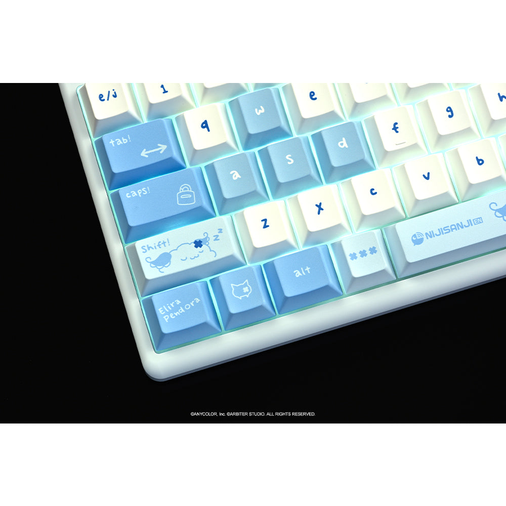 Arbiter Studio x NIJISANJI EN TENKO POLAR 75+ HE Gaming Keyboard JIS Layout ELIRA PENDORA