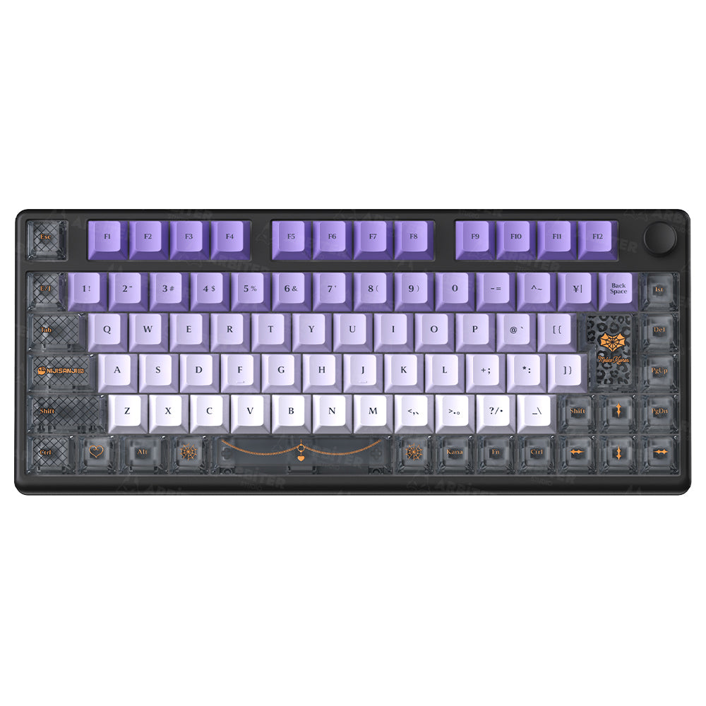 Arbiter Studio x NIJISANJI EN TENKO POLAR 75+ HE Gaming Keyboard JIS Layout MELOCO KYORAN