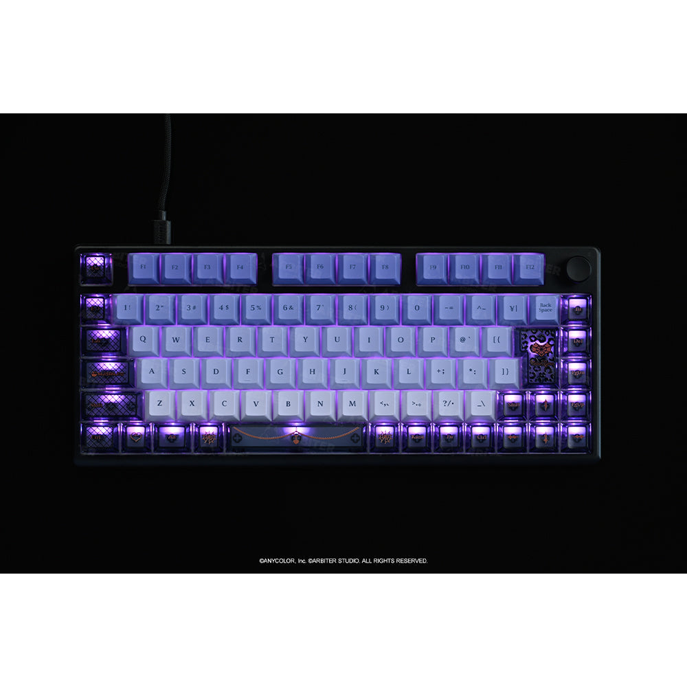 Arbiter Studio x NIJISANJI EN TENKO POLAR 75+ HE Gaming Keyboard JIS Layout MELOCO KYORAN