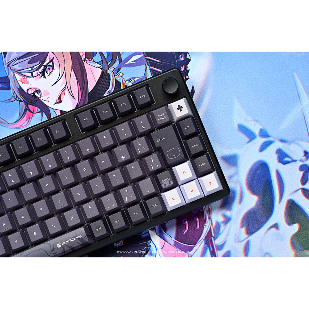 Arbiter Studio x NIJISANJI EN TENKO POLAR 75+ HE Gaming Keyboard JIS Layout SHU YAMINO