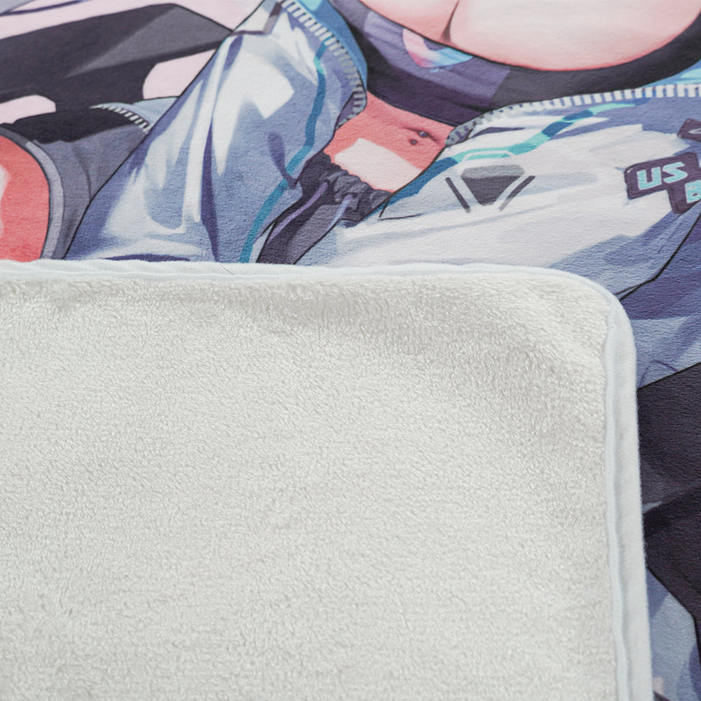 ふもコレ×アズールレーン 特大ブランケット ブレマートン