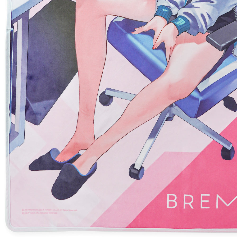 ふもコレ×アズールレーン 特大ブランケット ブレマートン