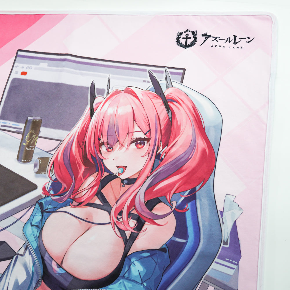 ふもコレ×アズールレーン 特大ブランケット ブレマートン