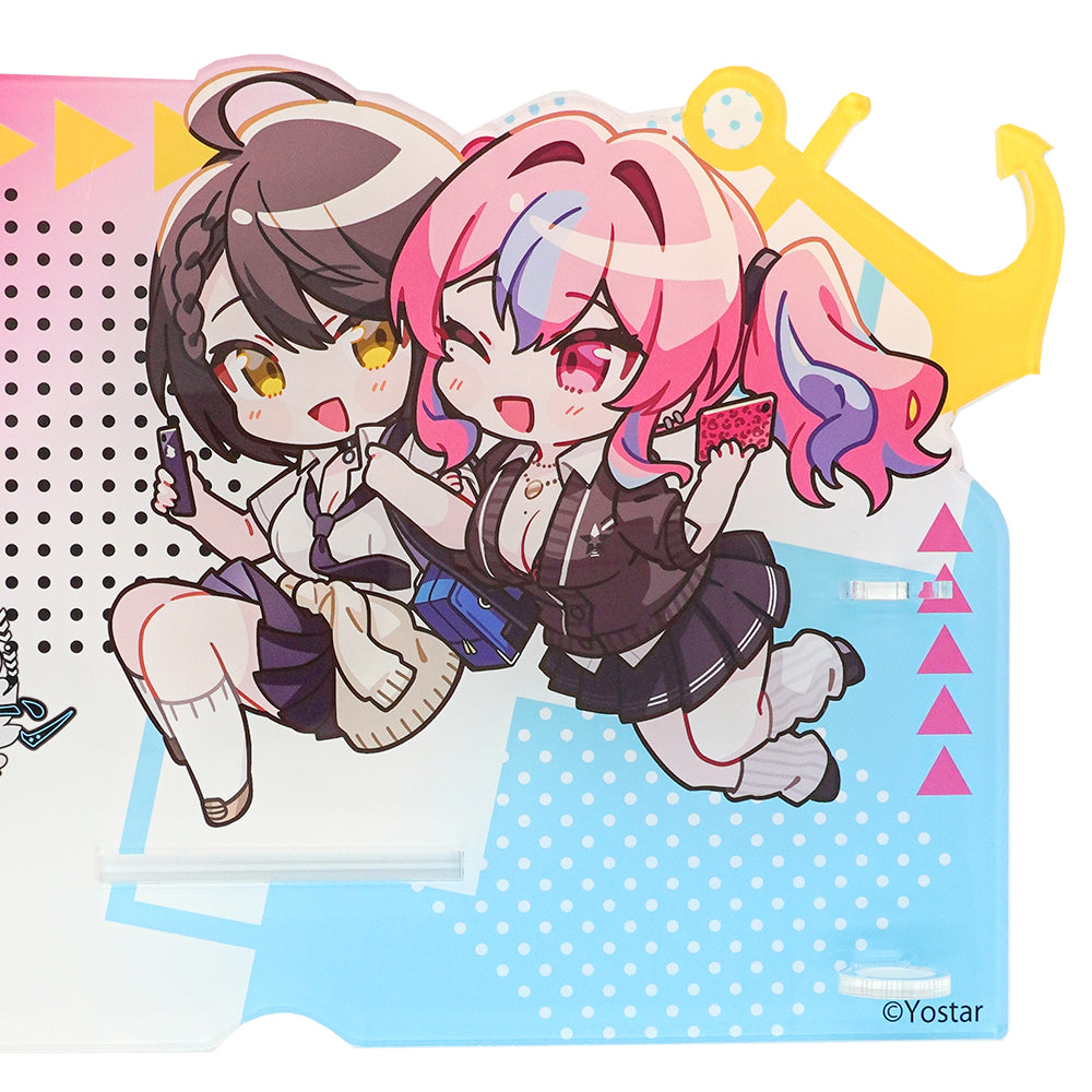 ふもコレ×アズールレーン アクリルマルチスタンド ブレマートン&ボルチモアモデル