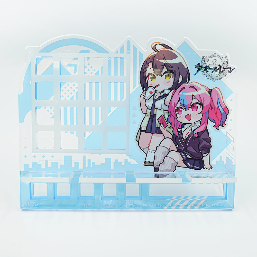 ふもコレ×アズールレーン アクリルキーボードスタンド ブレマートン&ボルチモアモデル