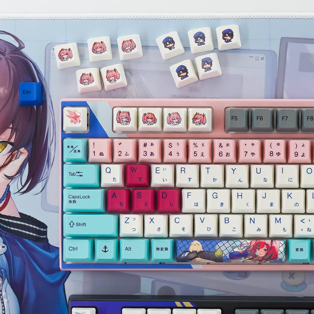 FumoColle x Azur Lane Keycap Set Baltimore Model