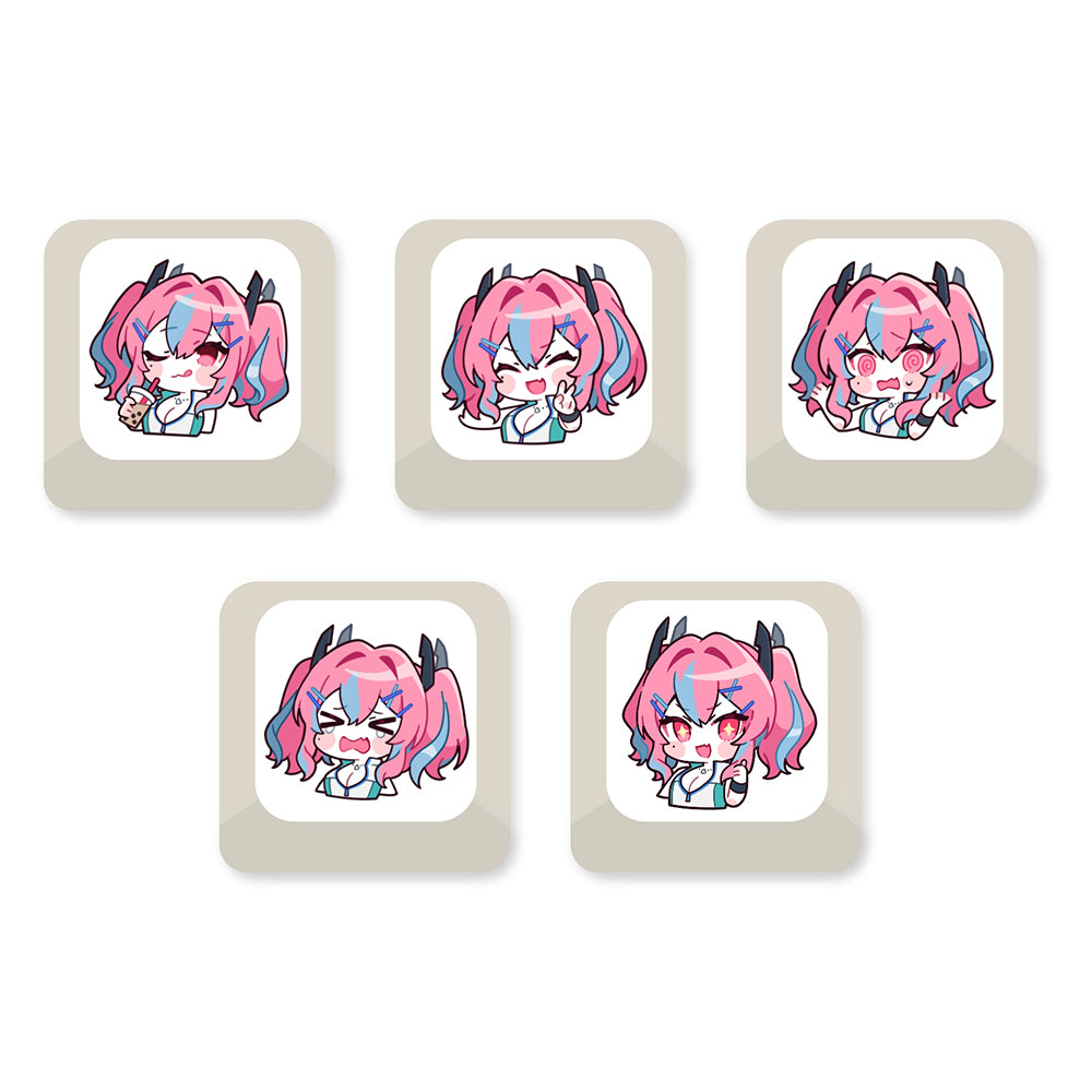 ふもコレ×アズールレーン キーキャップセット ブレマートンモデル 