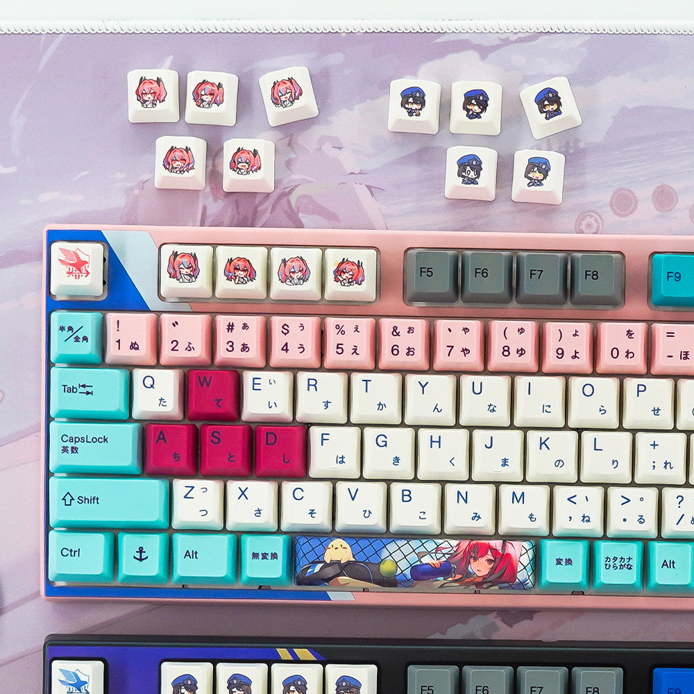 ふもコレ×アズールレーン キーキャップセット ブレマートンモデル