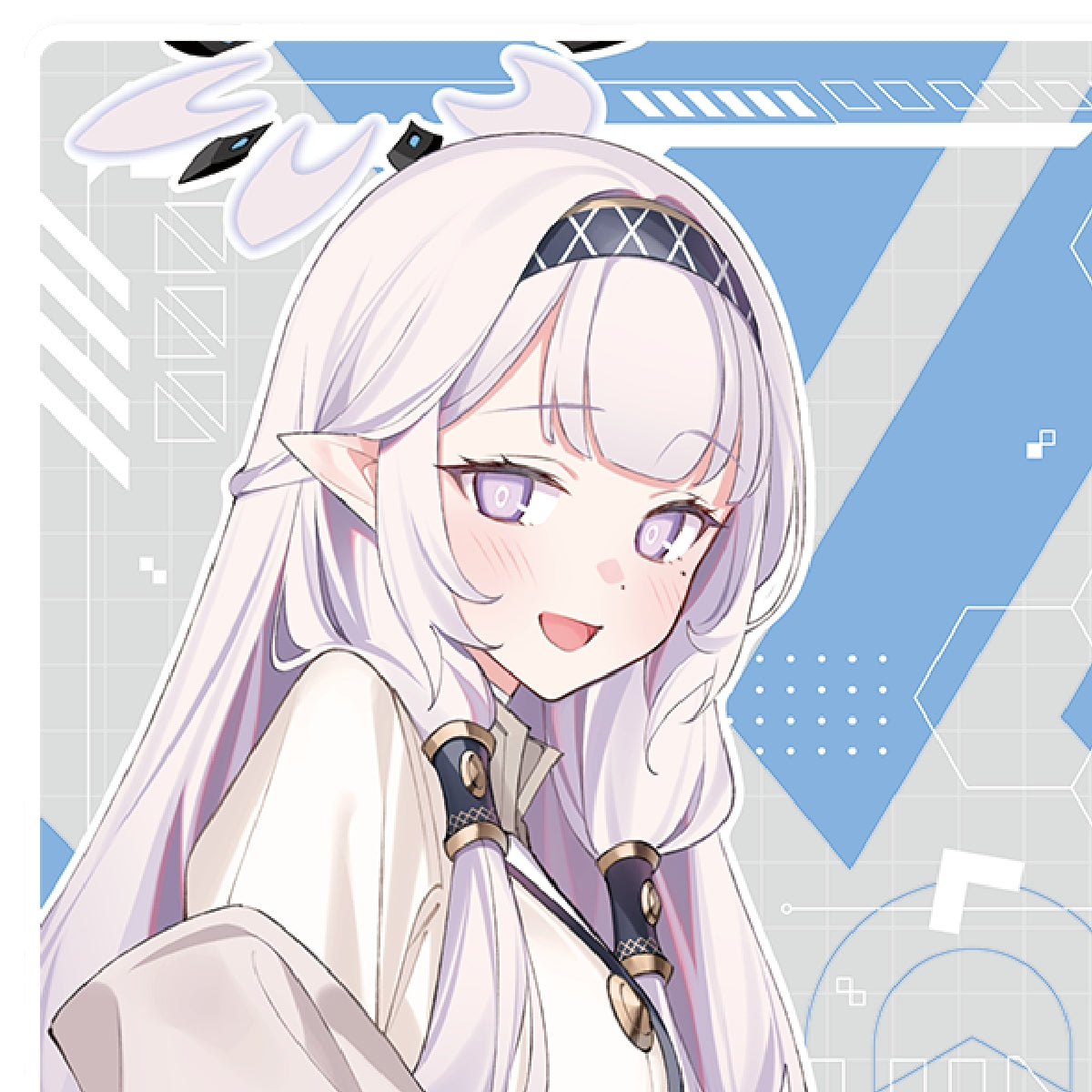 ふもコレ×ブルーアーカイブ 特大ブランケット ヒマリ