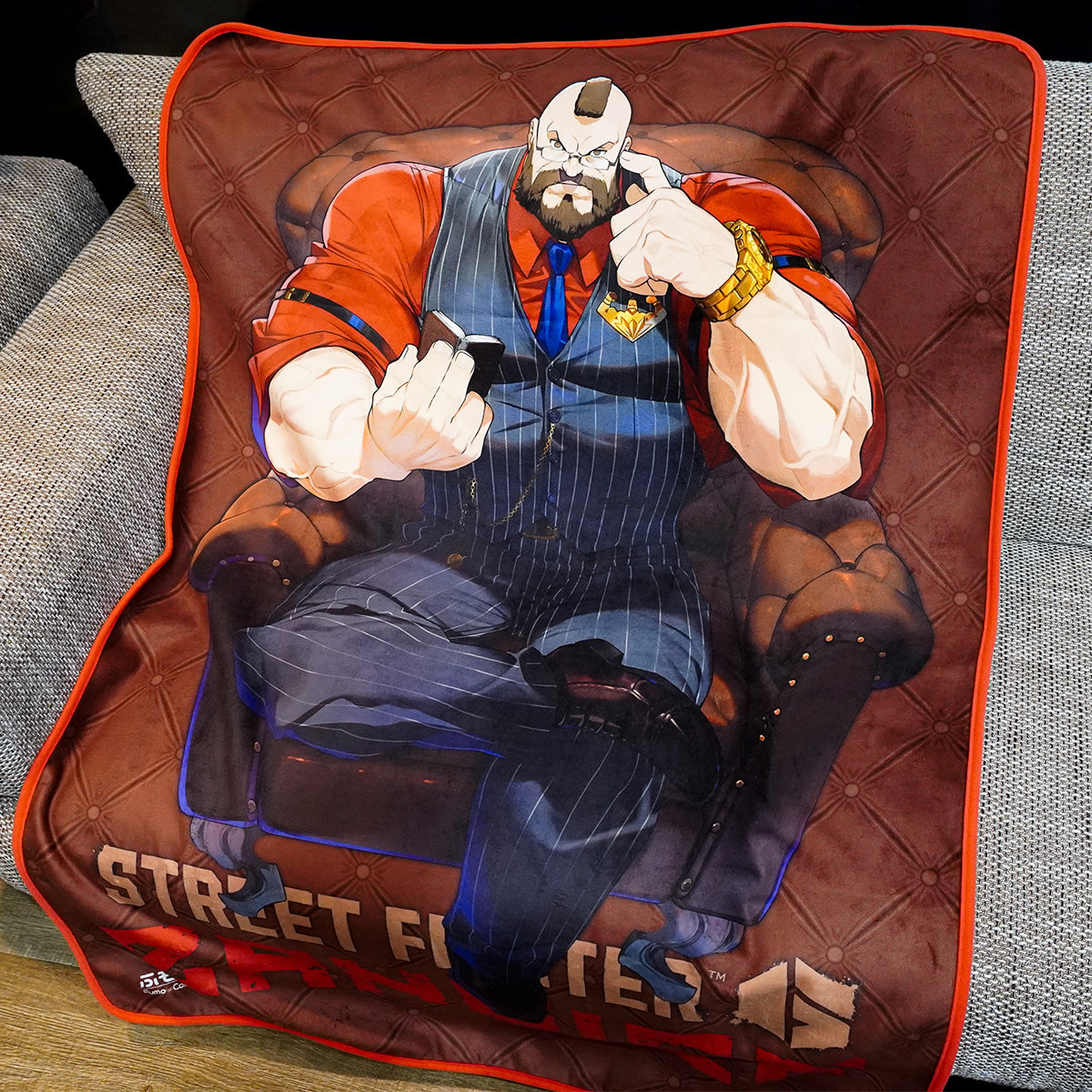 FumoColle x Street Fighter 6 Blanket Zangief