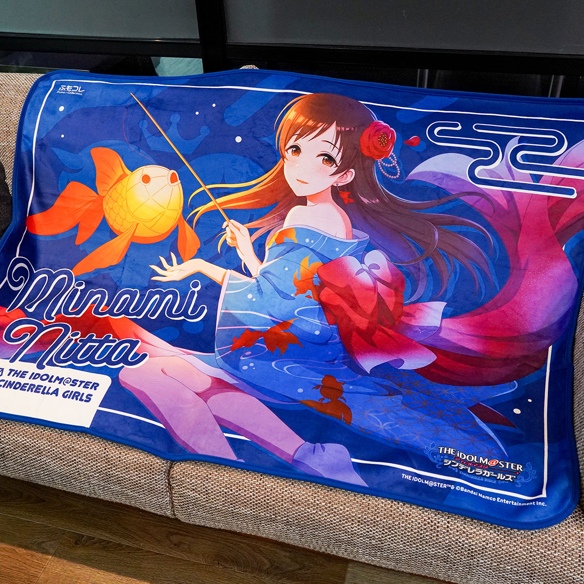 FumoColle x THE IDOLM@STER Cinderella Girls Blanket Minami Nitta