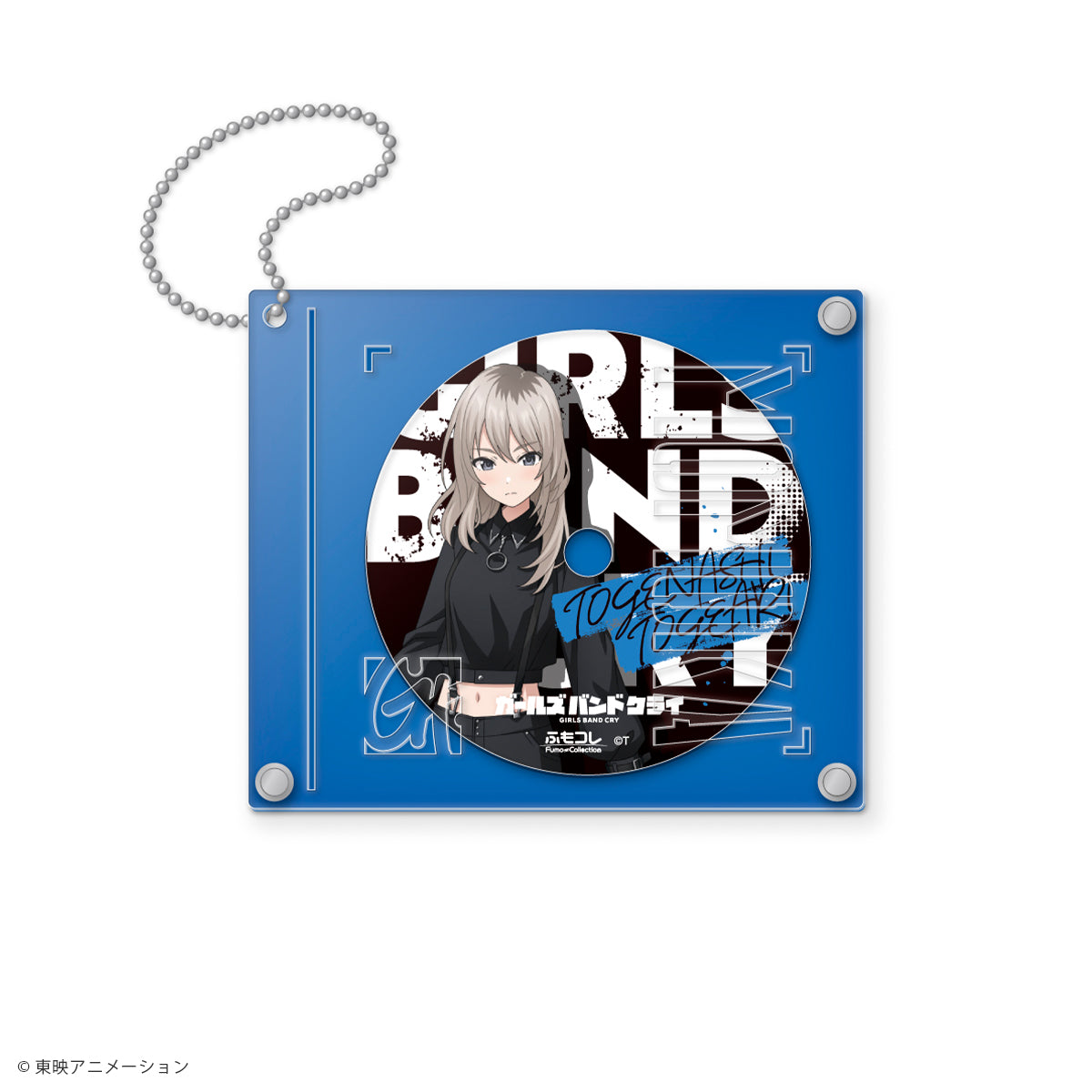 ガールズバンドクライ × ふもコレ CD風キーホルダー 河原木 桃香｜ふも