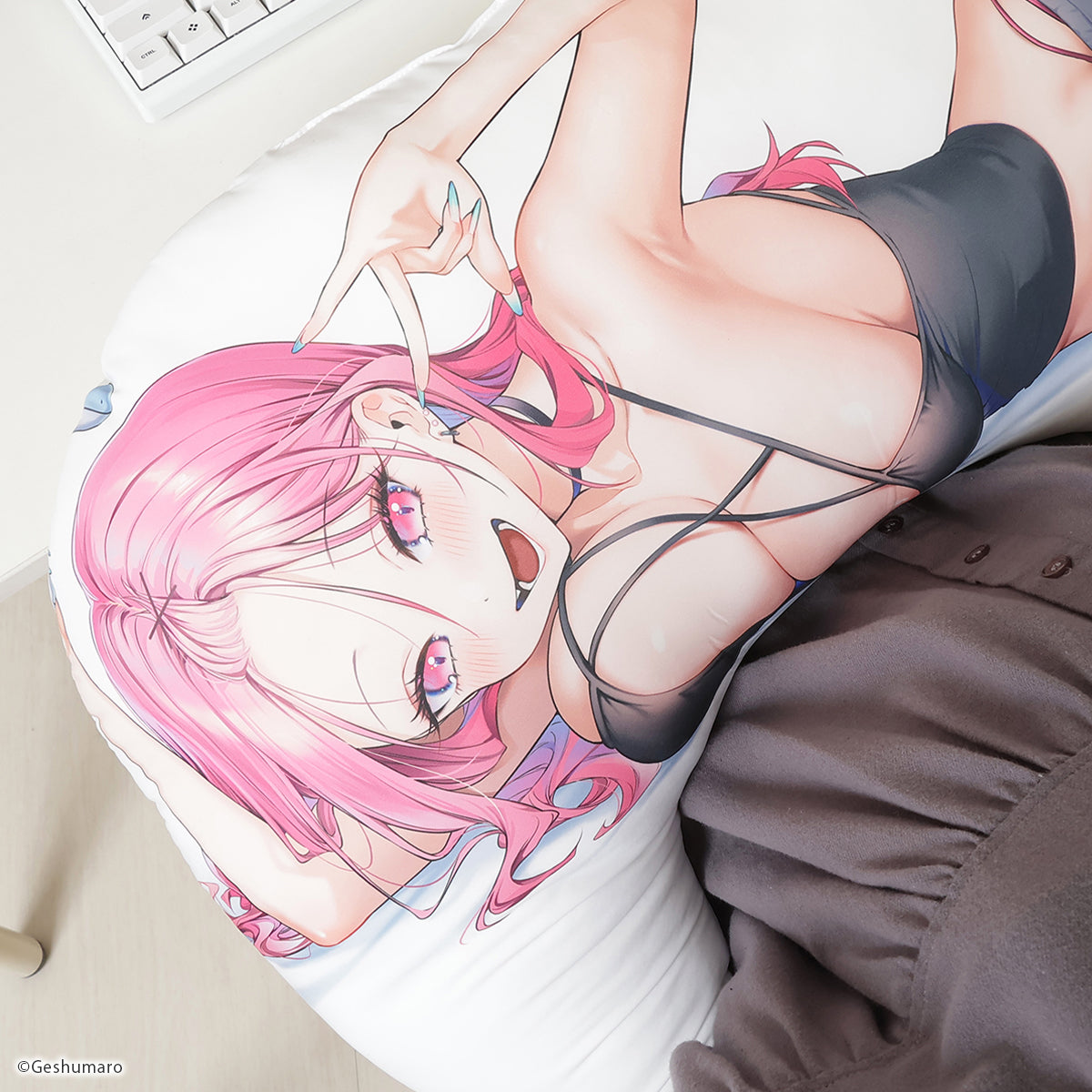 ギャルゲーマーに褒められたい × ふもコレ ゲーミングクッション