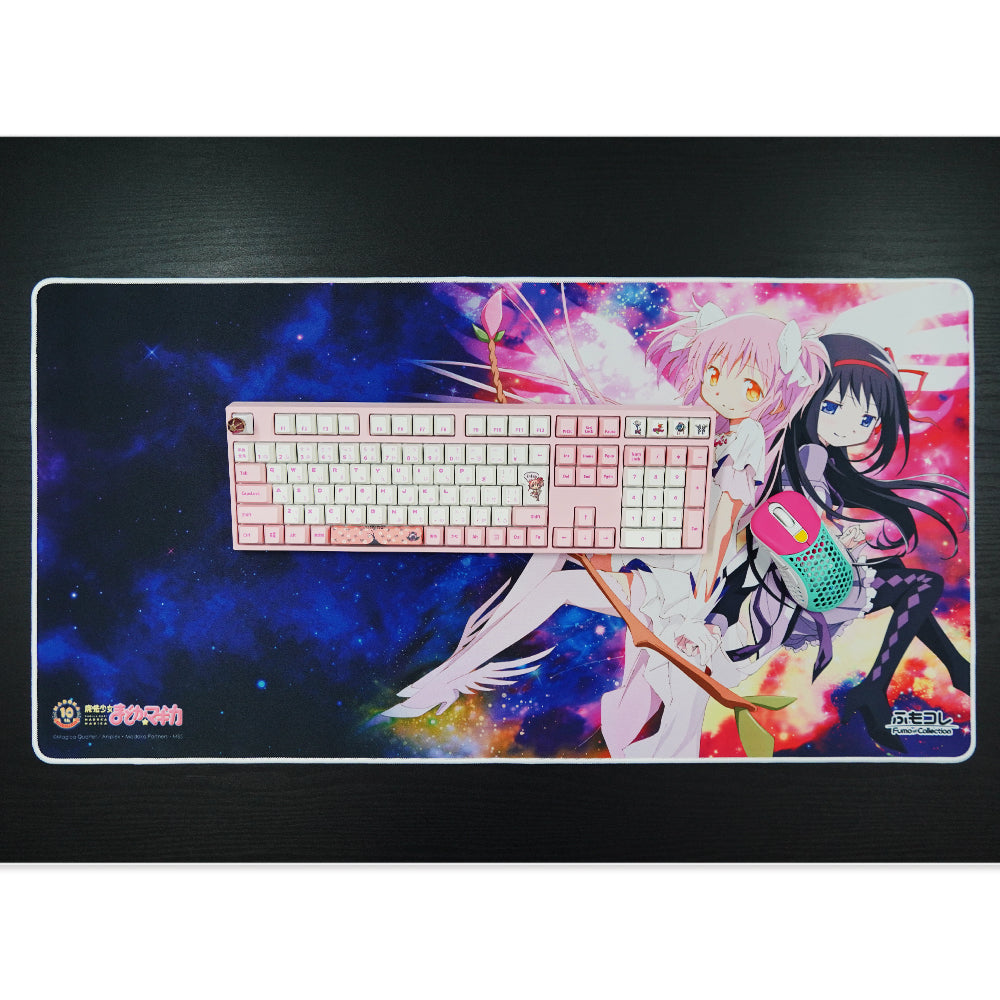 "FumoColle" x "Puella Magi Madoka Magica" 2XL Gaming Mouse Pad Madoka & Homura Model