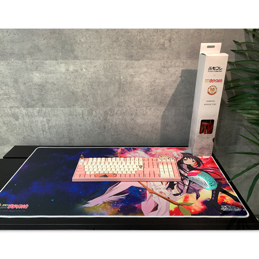"FumoColle" x "Puella Magi Madoka Magica" 2XL Gaming Mouse Pad Madoka & Homura Model