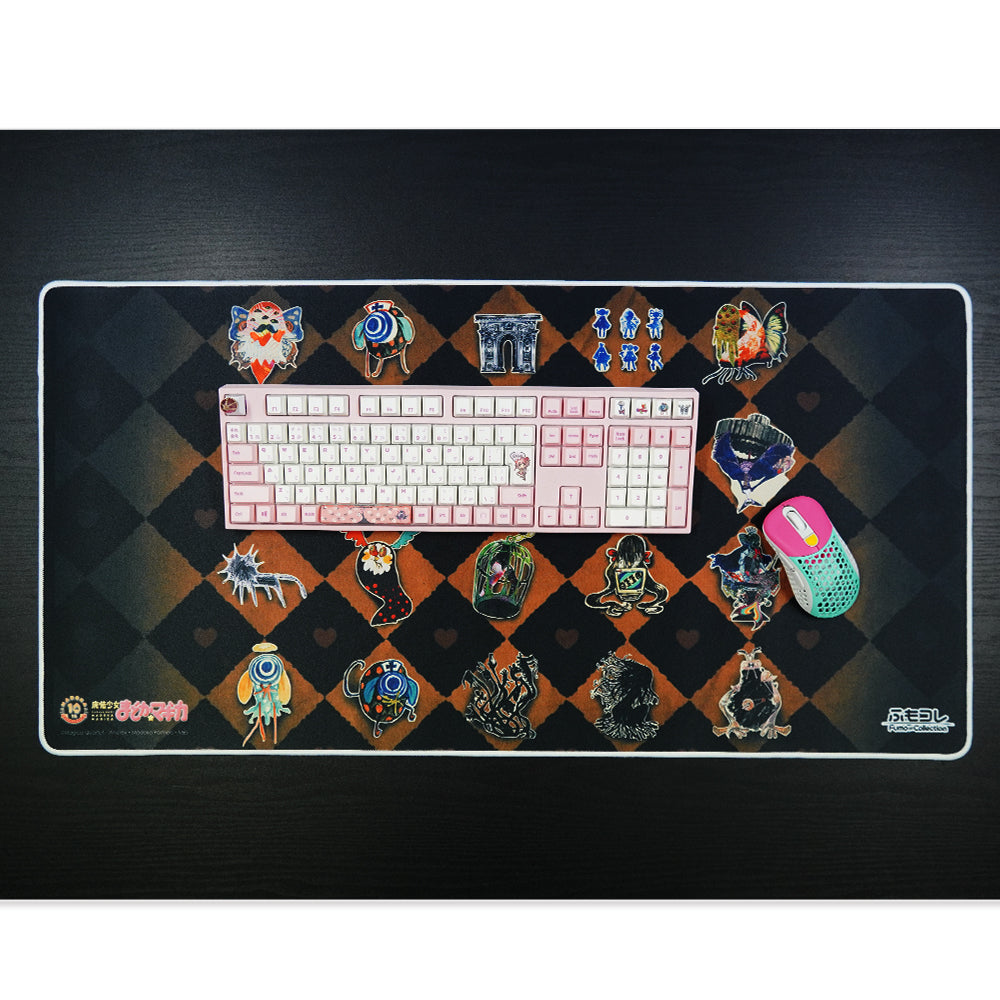 "FumoColle" x "Puella Magi Madoka Magica" 2XL Gaming Mouse Pad Witch/Minute Model A