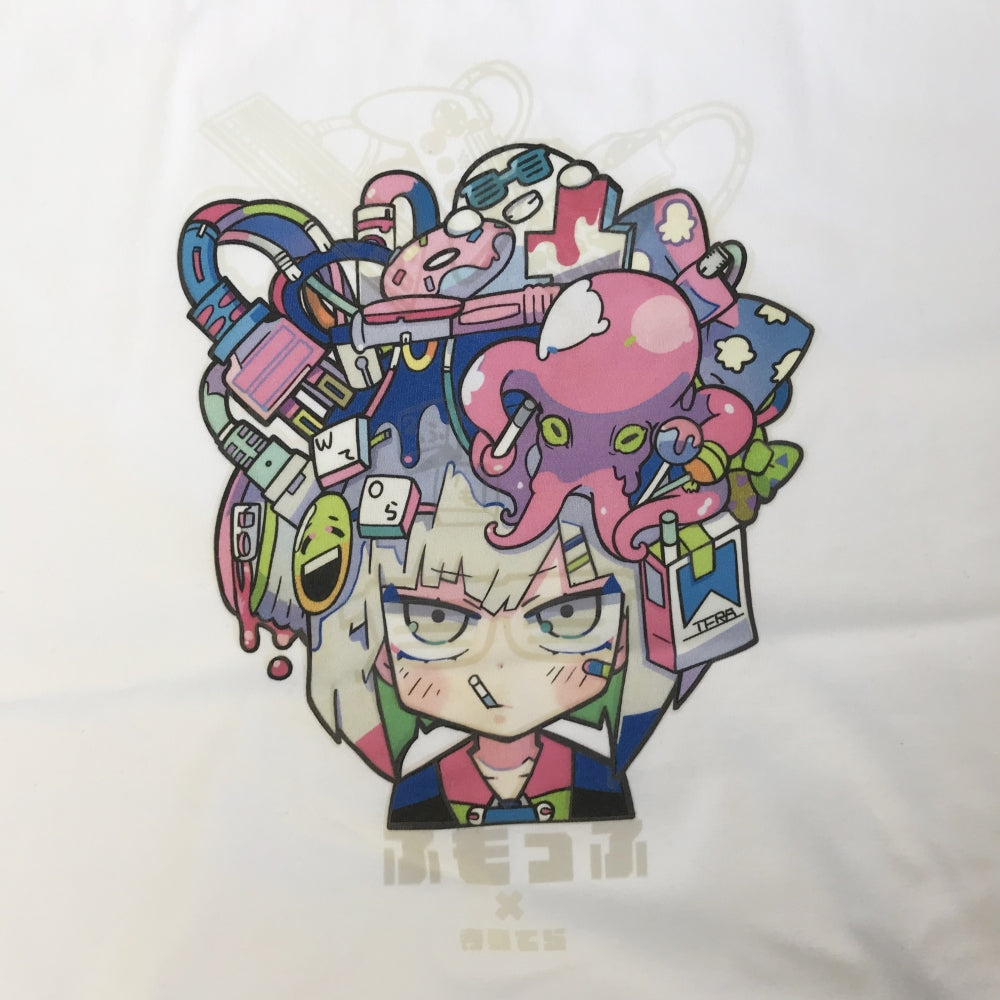 ふもコレ T-shirt 寺田てら White