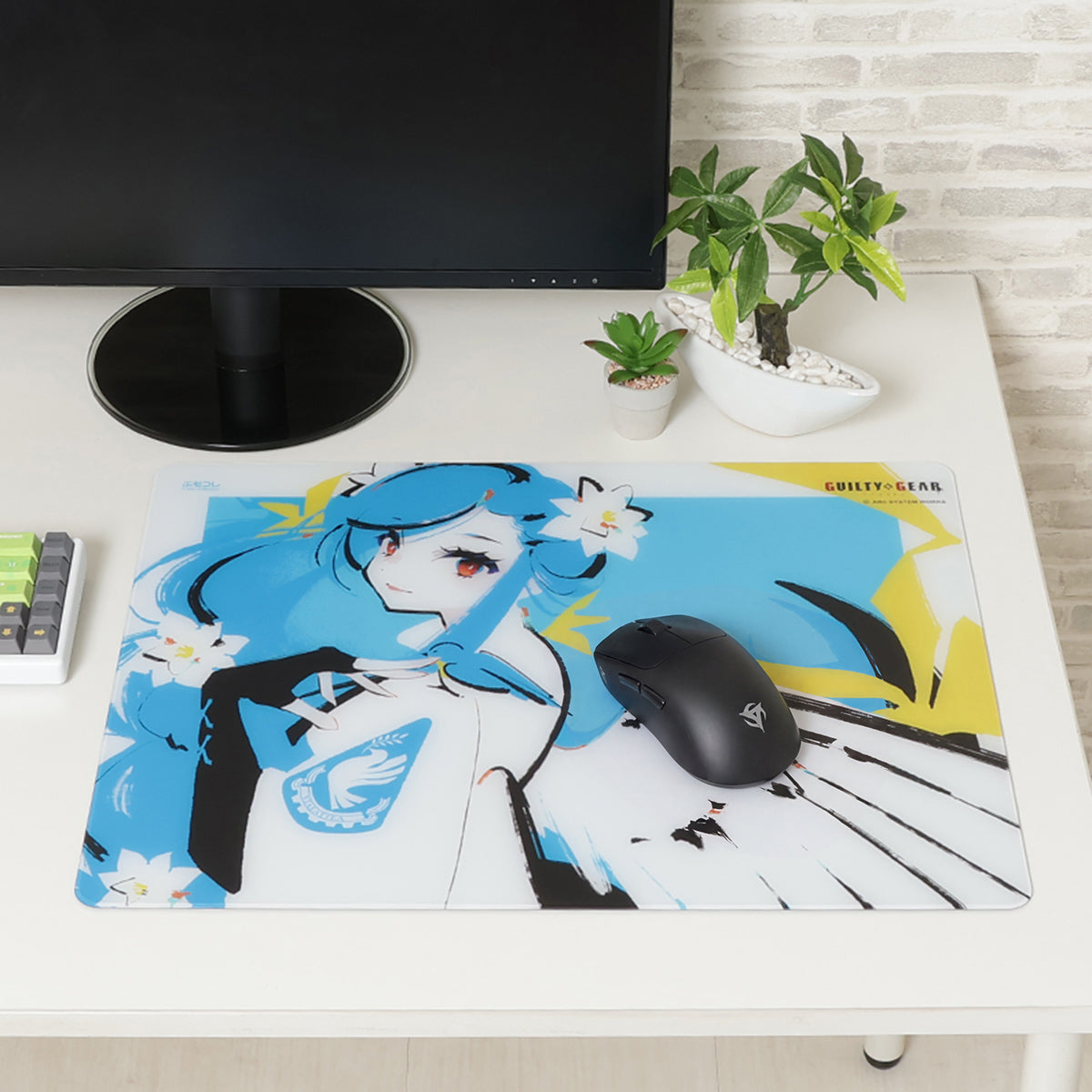 GUILTY GEAR -STRIVE- × ふもコレ ガラスマウスパッド クイーン・ディズィー (Dream Gamer)【他商品との同梱不可】