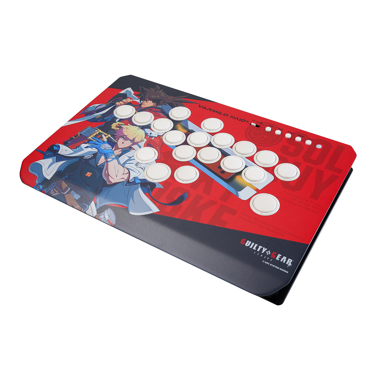 GUILTY GEAR -STRIVE- × ふもコレ レバーレスコントローラー ソル&カイ(VARMILO HA10+)