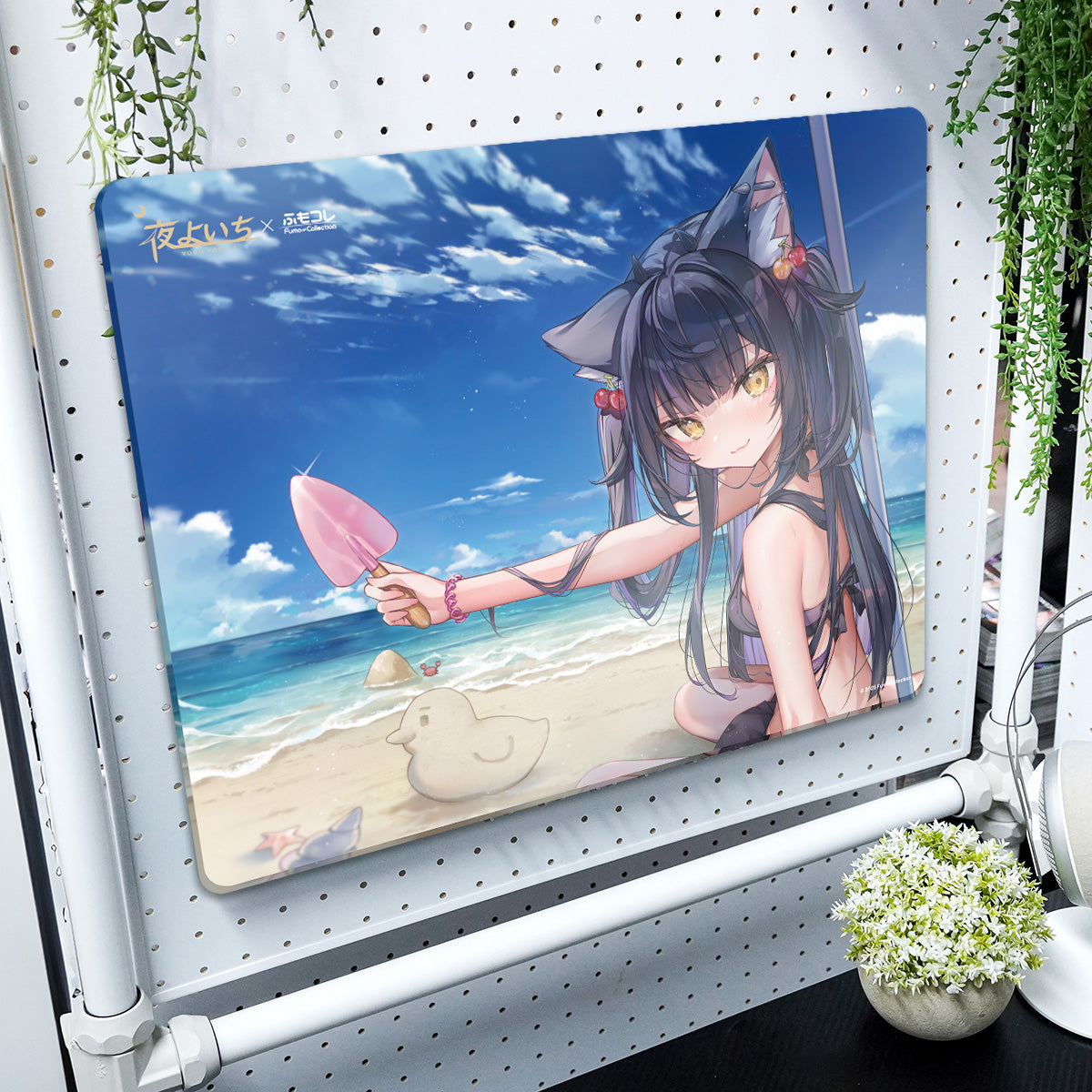 ふもコレSeasons × 夜よいち Dream Gamer ガラスマウスパッド 25夏【他商品との同梱不可】